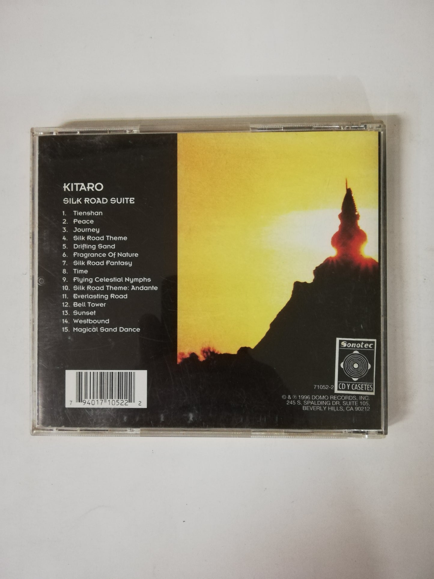 CD KITARO - SILK ROAD SUITE