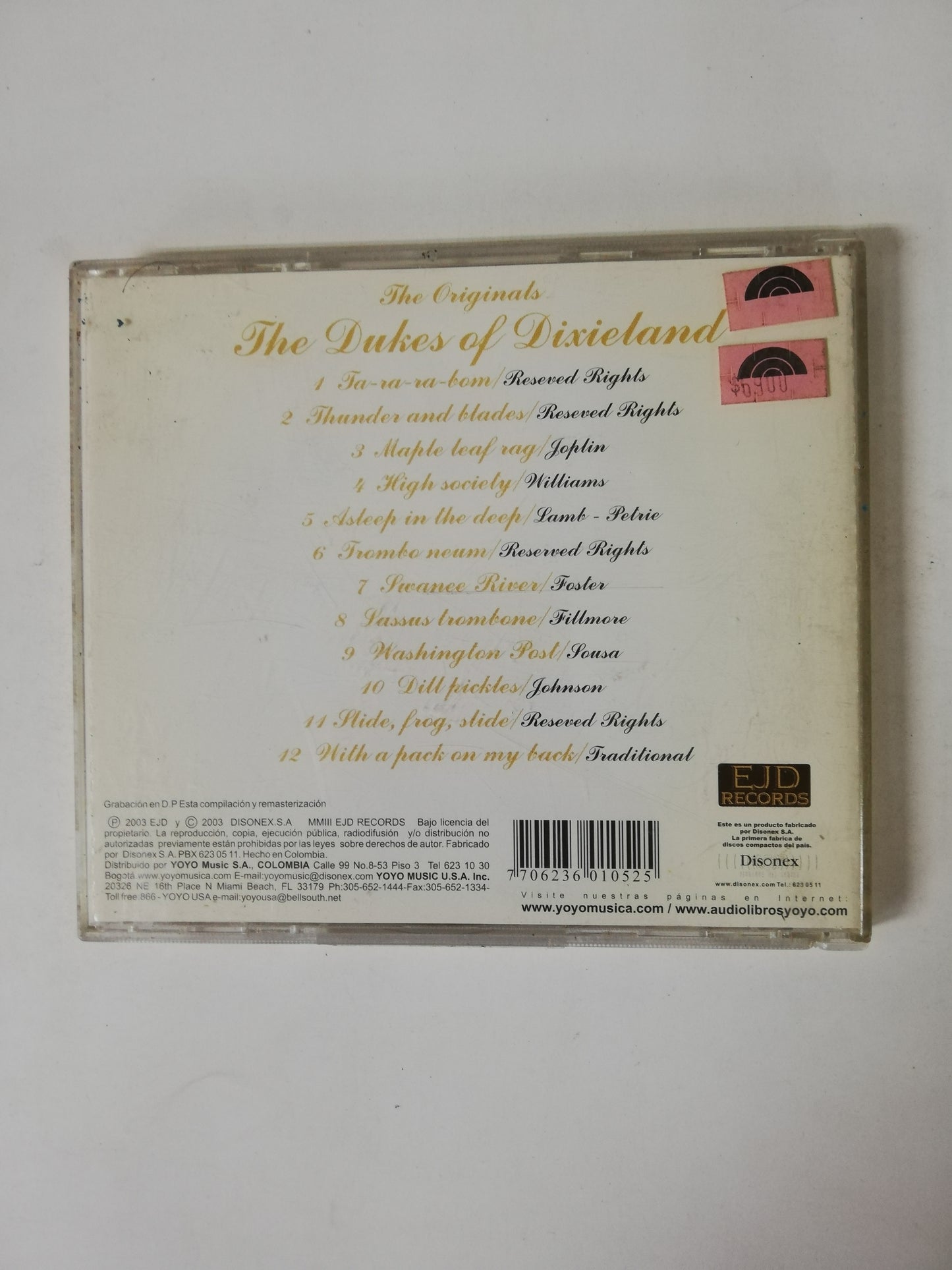 CD THE DUKES OF DIXIELAND - THE REBIRTH OF DIXIELAND