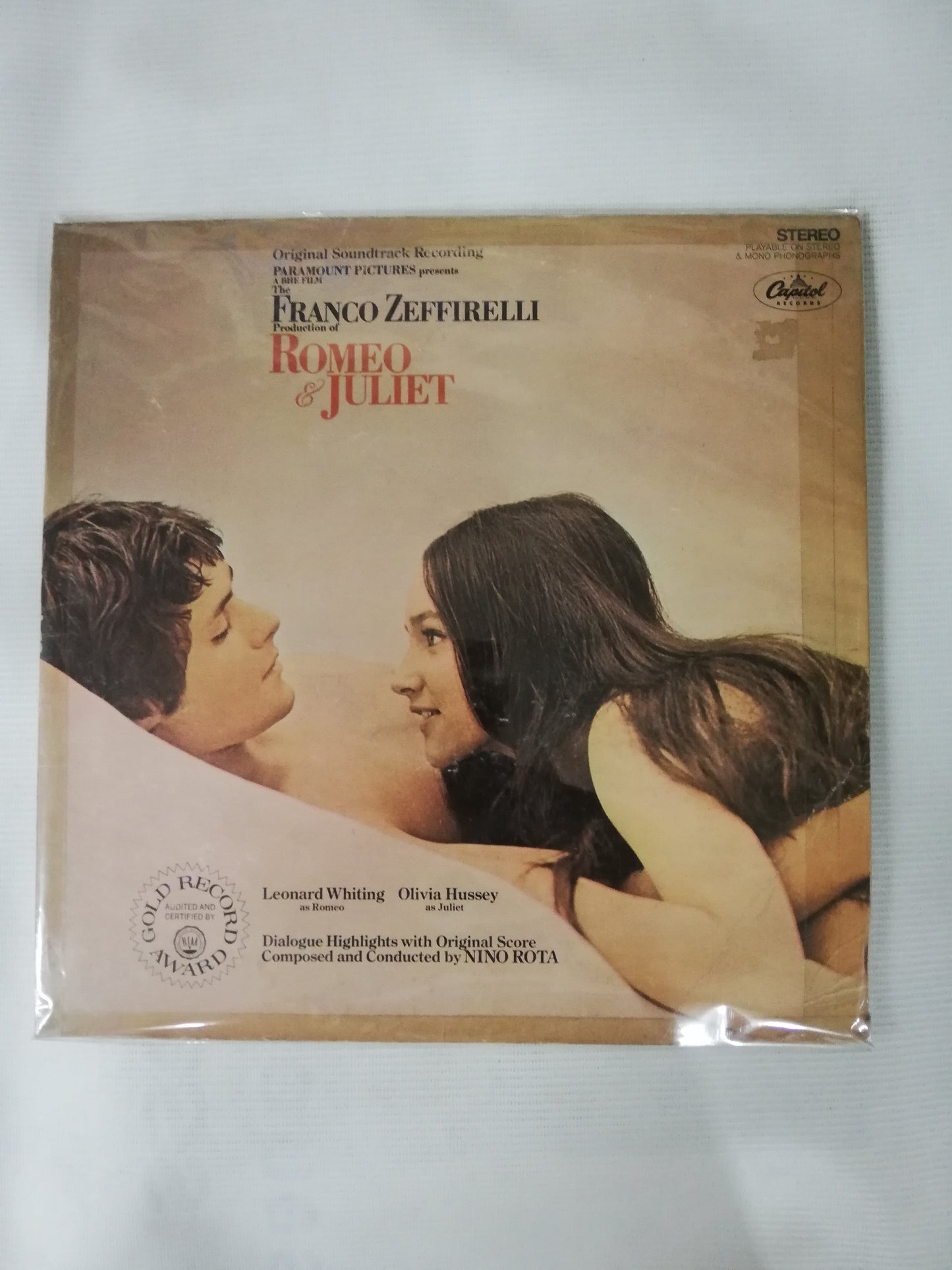 LP ROMEO & JULIET - ORIGINAL SOUNDTRACK RECORDING