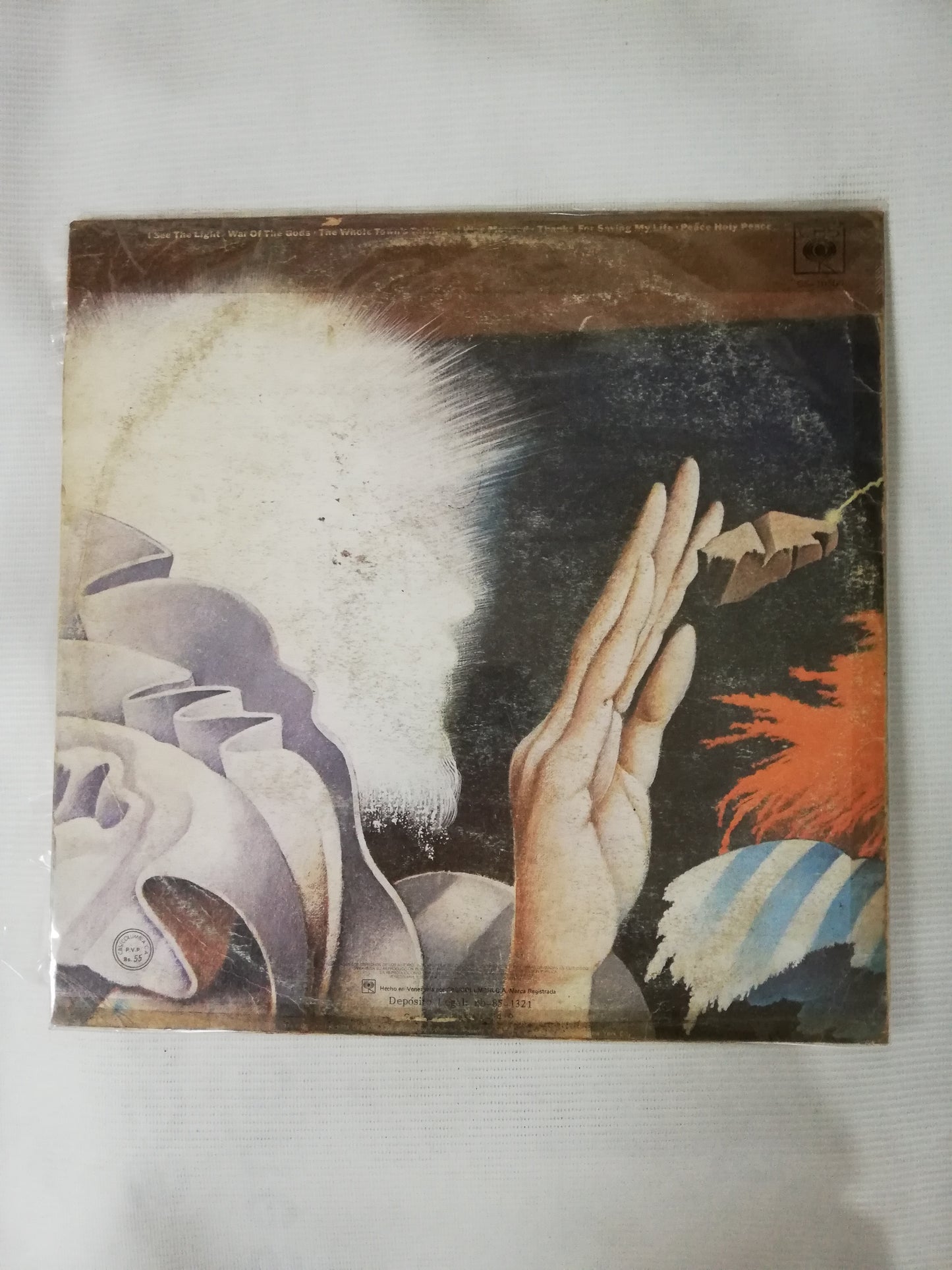 LP BILLY PAUL - WAR OF THE GODS