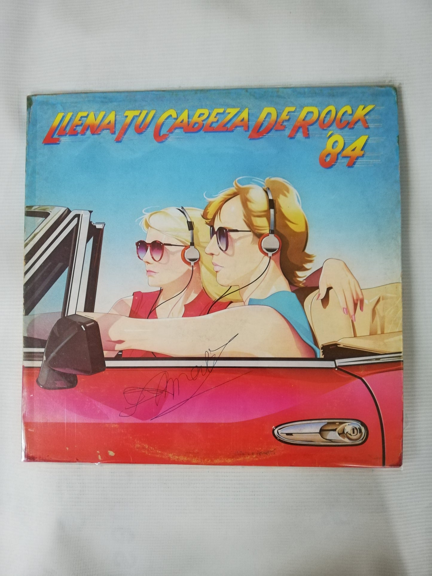 LP LLENA TU CABEZA DE ROCK - LLENA TU CABEZA DE ROCK ´84