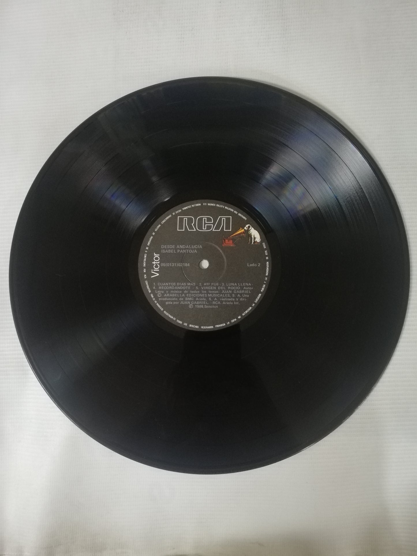 LP ISABEL PANTOJA - DESDE ANDALUCIA
