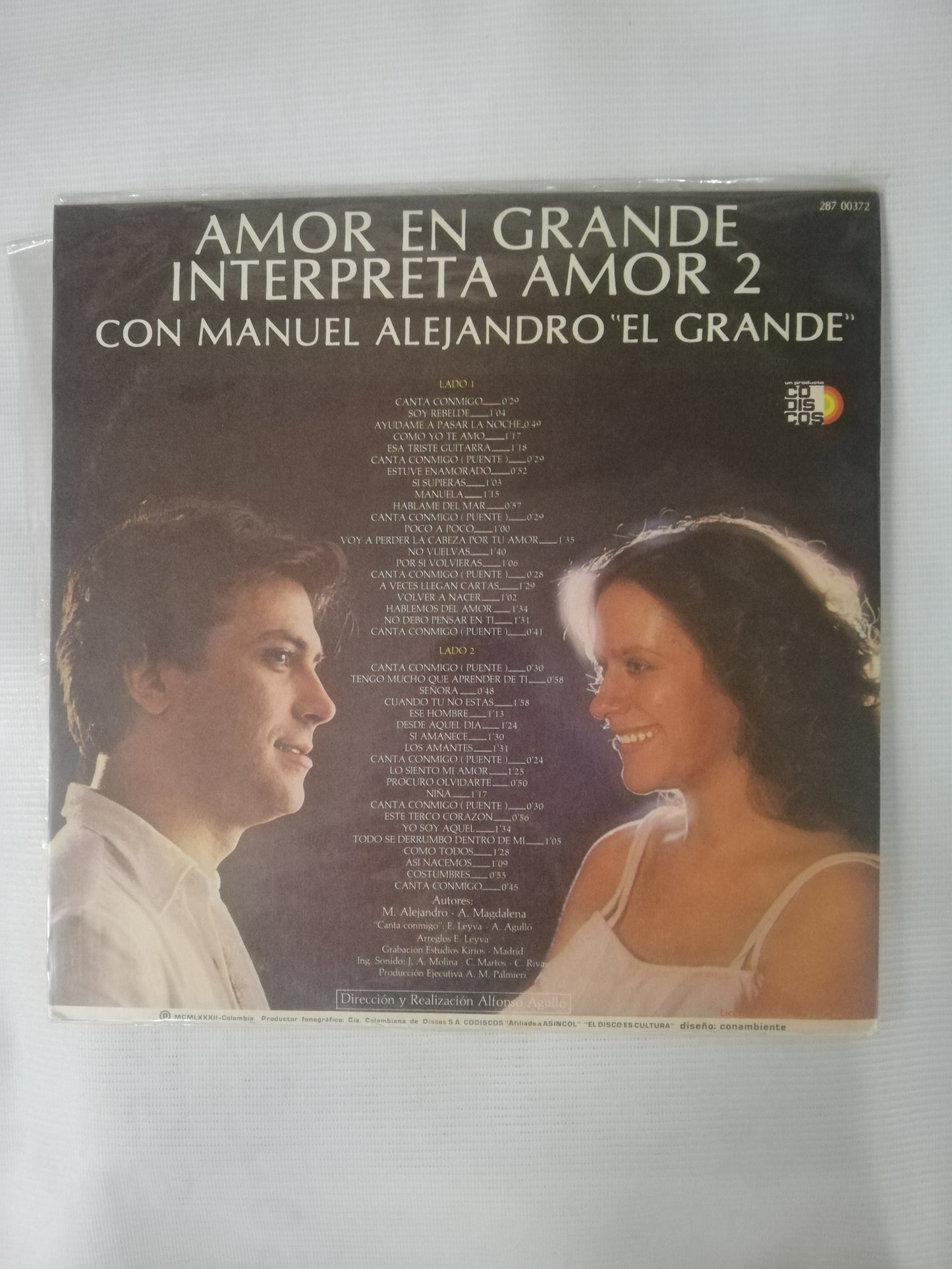 LP AMOR 2 - AMOR EN GRANDE CON MANUEL ALEJANDRO "EL GRANDE"