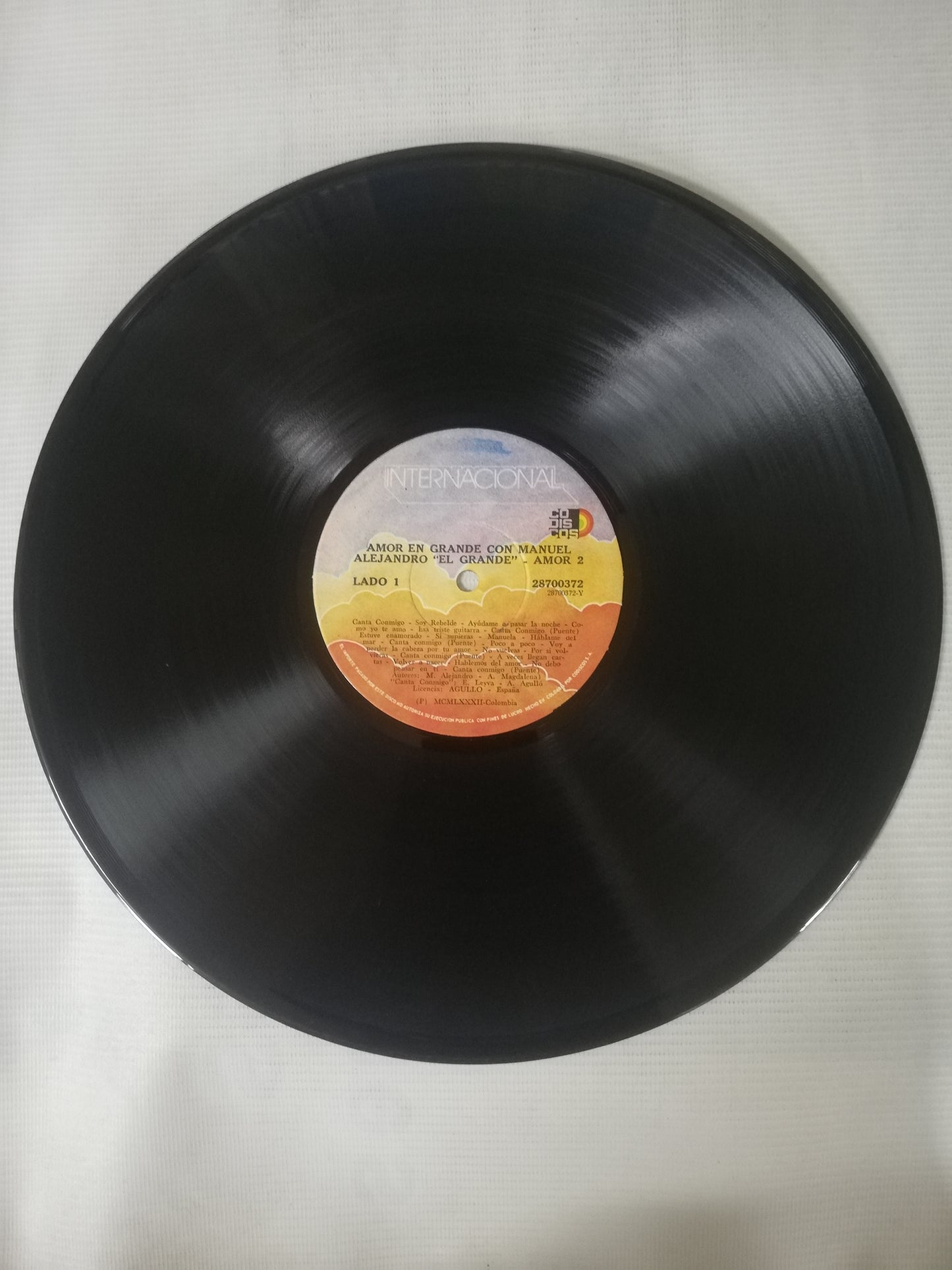 LP AMOR 2 - AMOR EN GRANDE CON MANUEL ALEJANDRO "EL GRANDE"