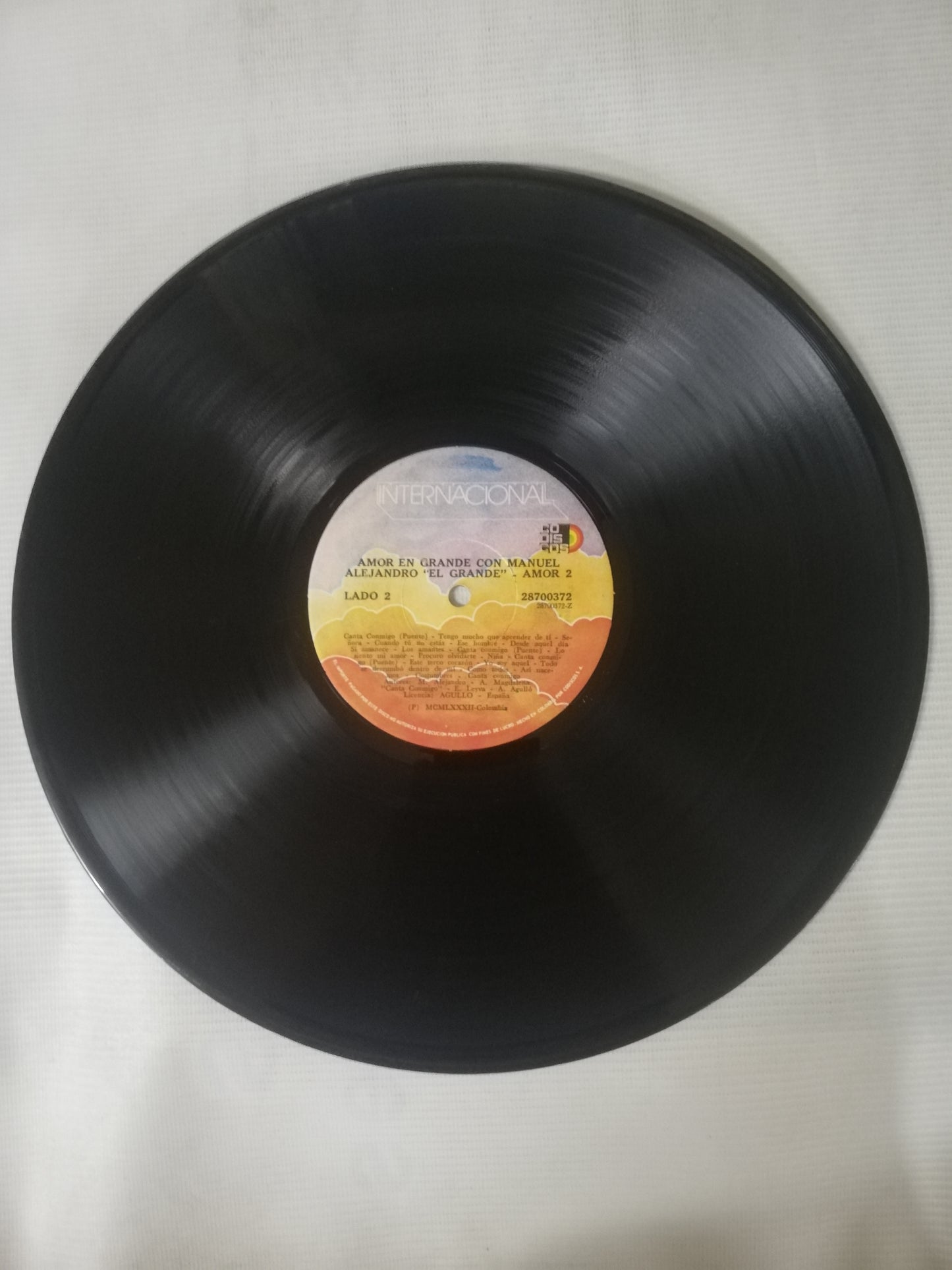 LP AMOR 2 - AMOR EN GRANDE CON MANUEL ALEJANDRO "EL GRANDE"