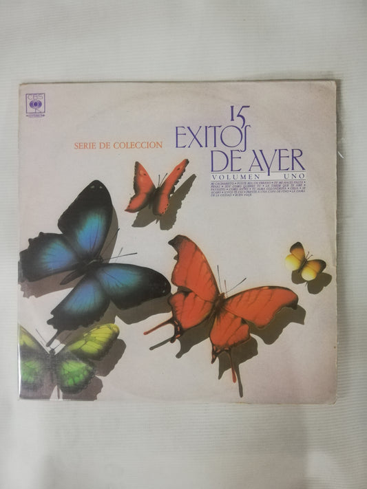 LP 15 EXITOS DEL AYER - 15 EXITOS DEL AYER VOL. 1