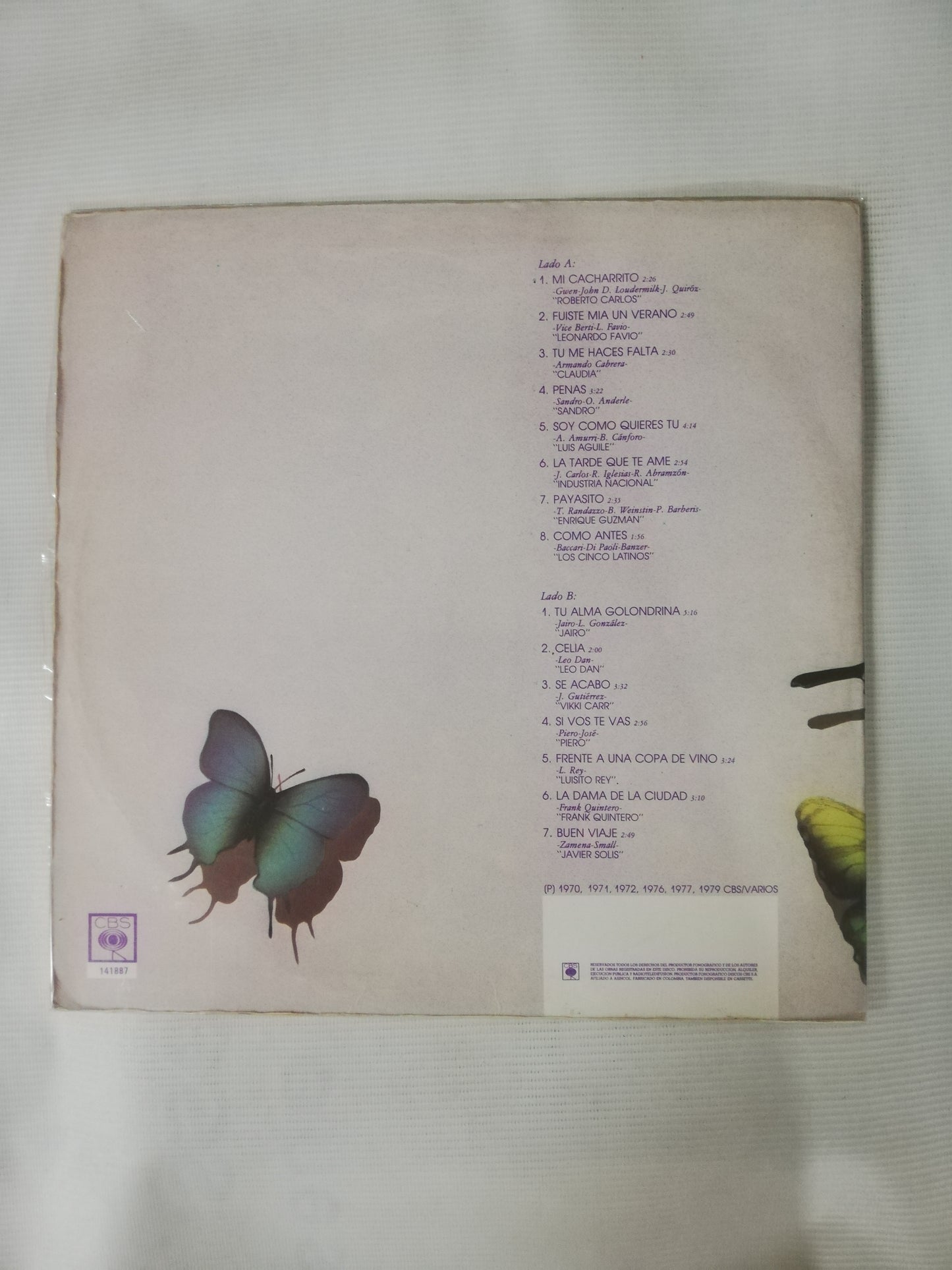 LP 15 EXITOS DEL AYER - 15 EXITOS DEL AYER VOL. 1