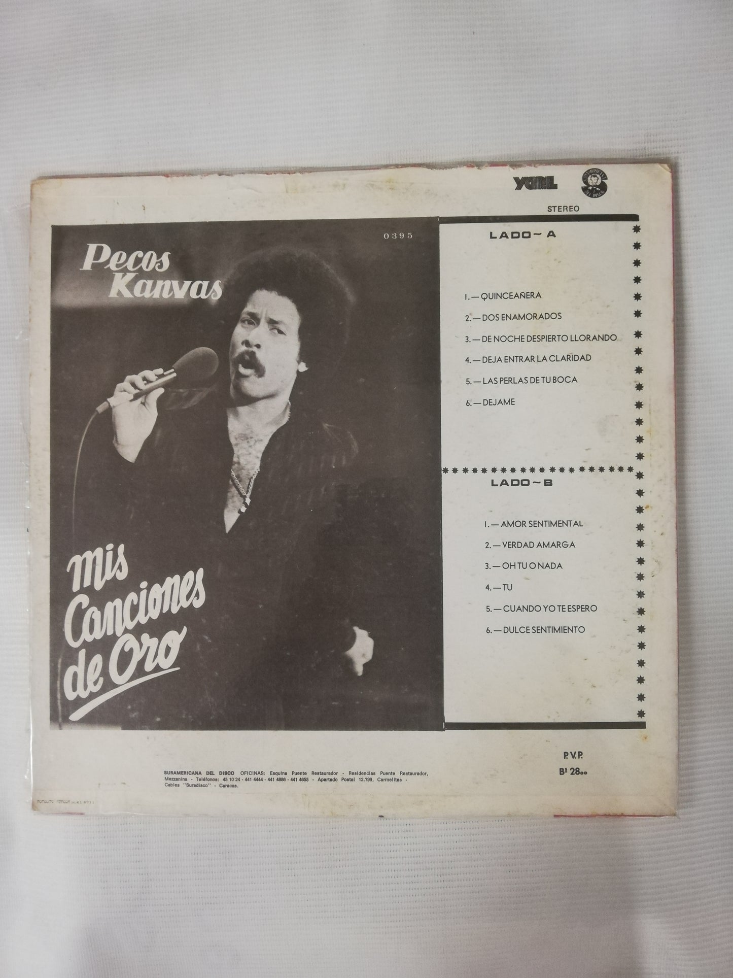LP PECOS KANVAS - MIS CANCIONES DE ORO