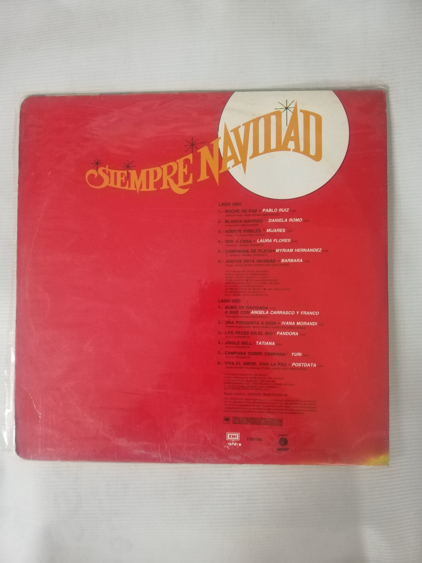 LP SIEMPRE NAVIDAD - BALADA COMPILATION