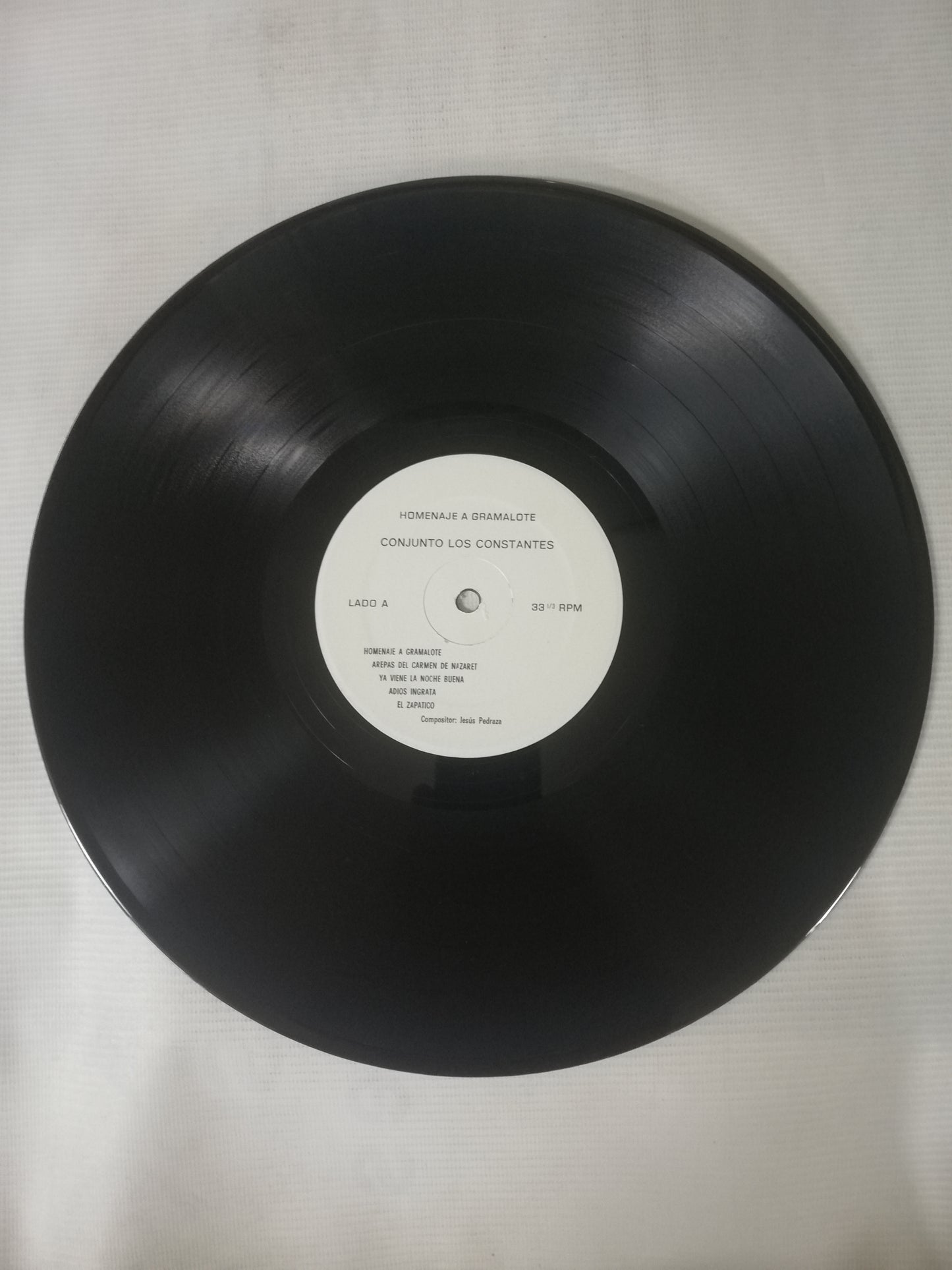 LP CONJUNTO LOS CONSTANTES - HOMENAJE A GRAMALOTE