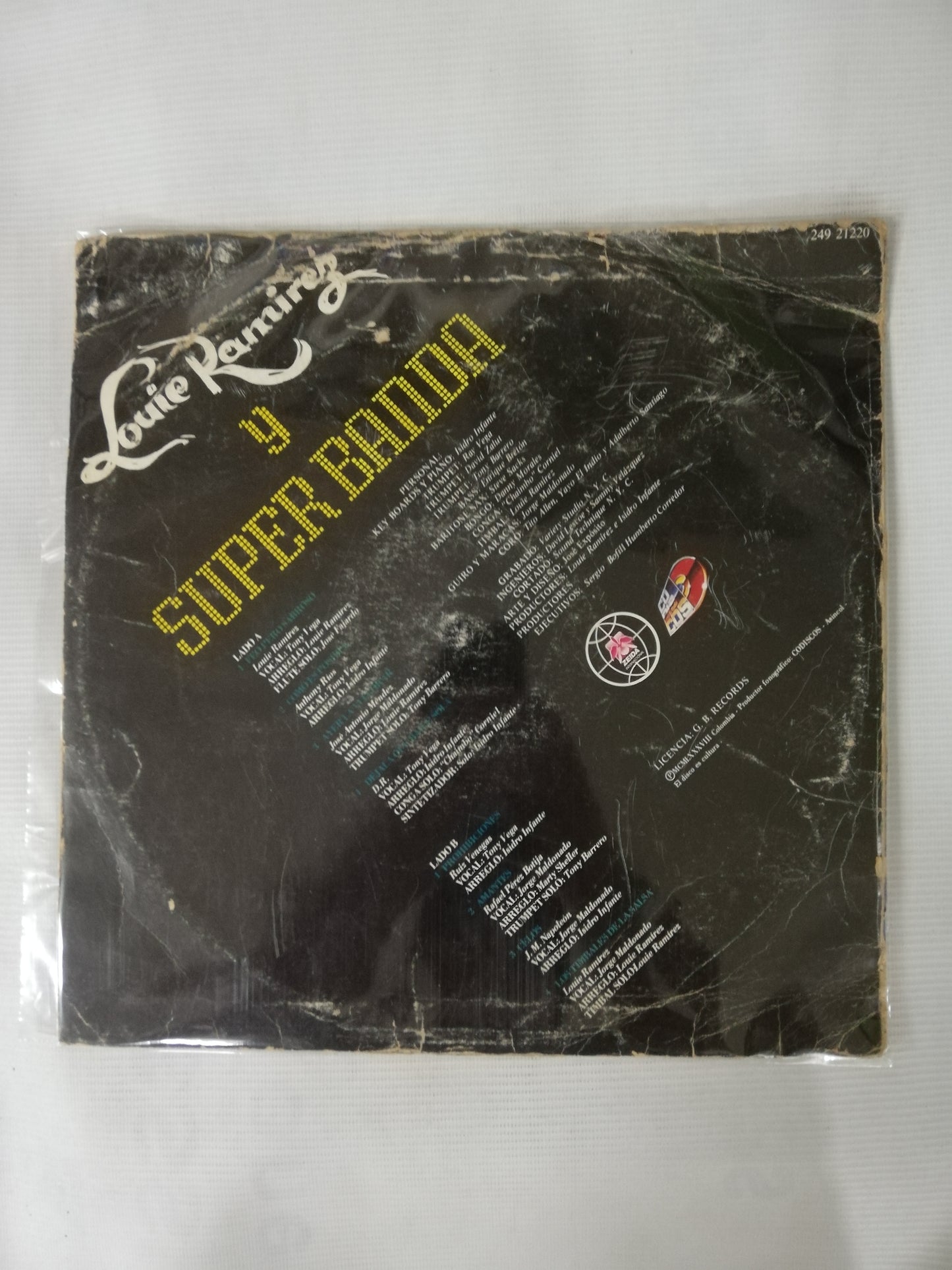 LP LOUIE RAMIREZ - LOUIE RAMIREZ Y SUPER BANDA