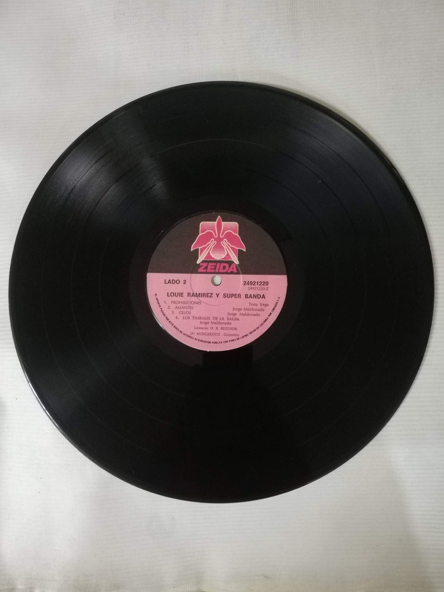 LP LOUIE RAMIREZ - LOUIE RAMIREZ Y SUPER BANDA