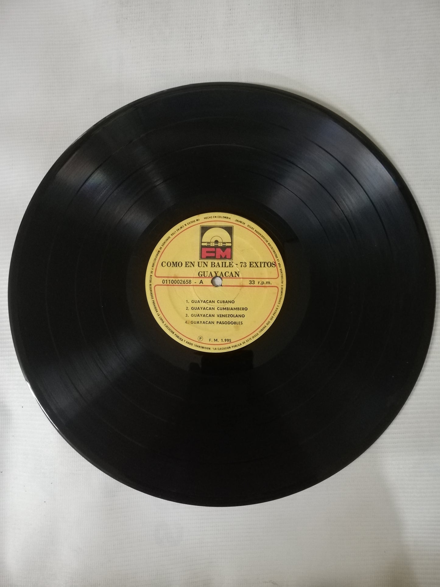 LP GUAYACÁN ORQUESTA - COMO EN UN BAILE