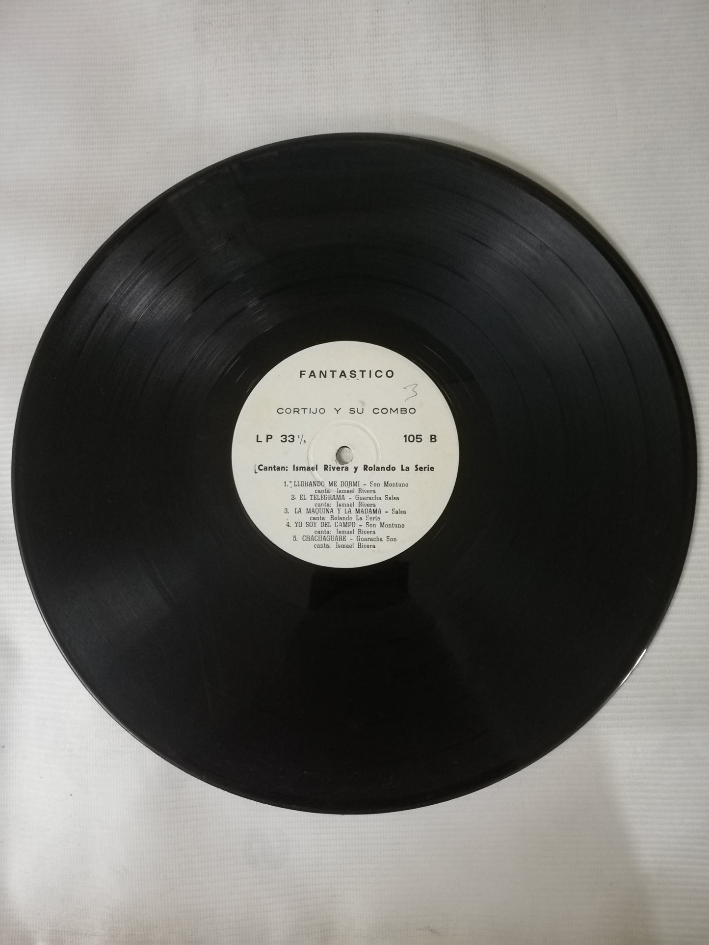 LP CORTIJO Y SU COMBO - CANTA: ISMAEL RIVERA Y ROLANDO LA SERIE