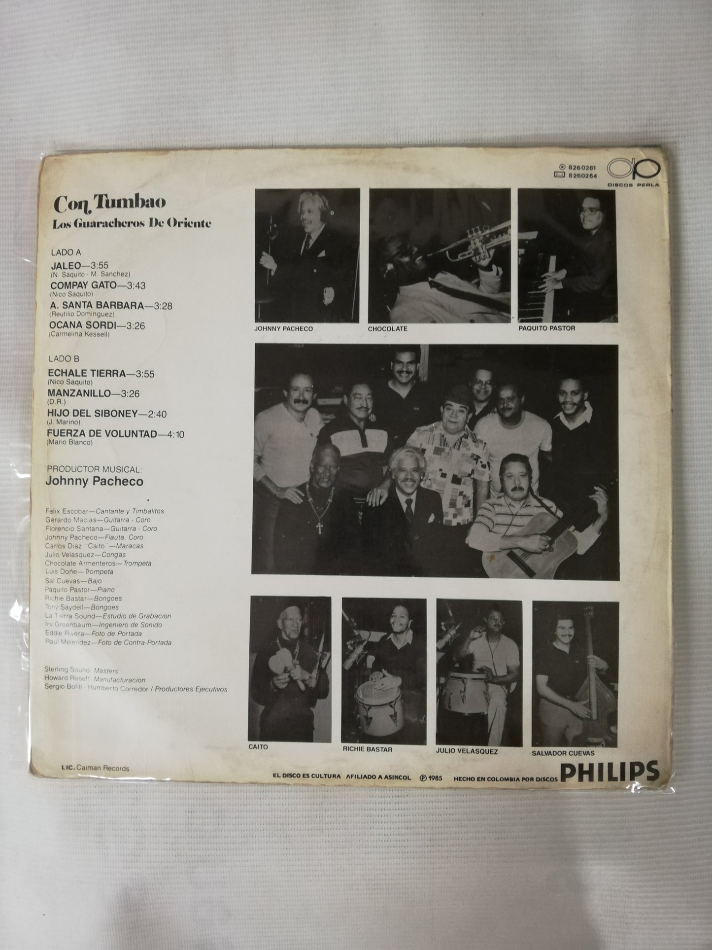 LP LOS GUARACHEROS DE ORIENTE - CON TUMBAO