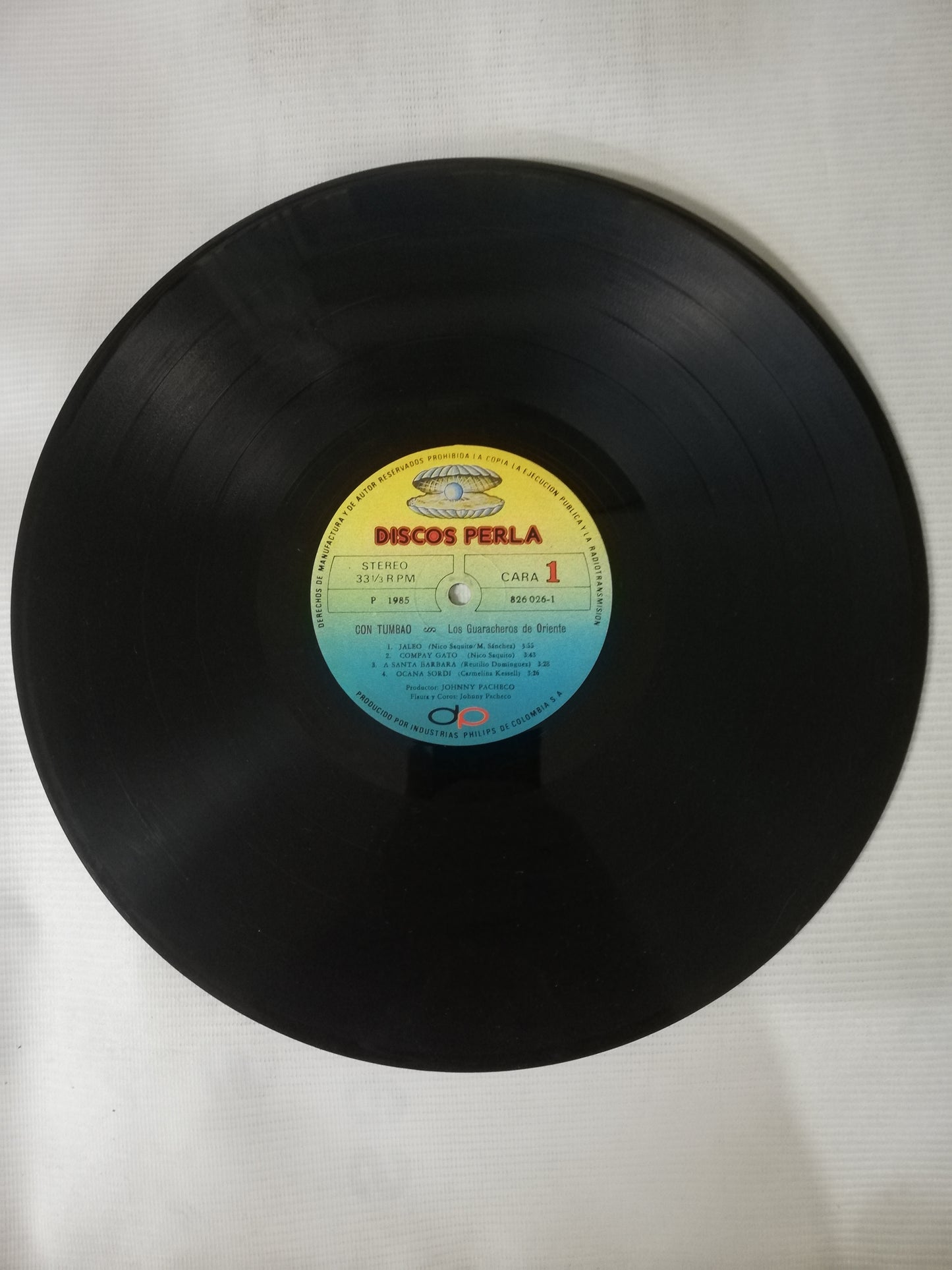 LP LOS GUARACHEROS DE ORIENTE - CON TUMBAO