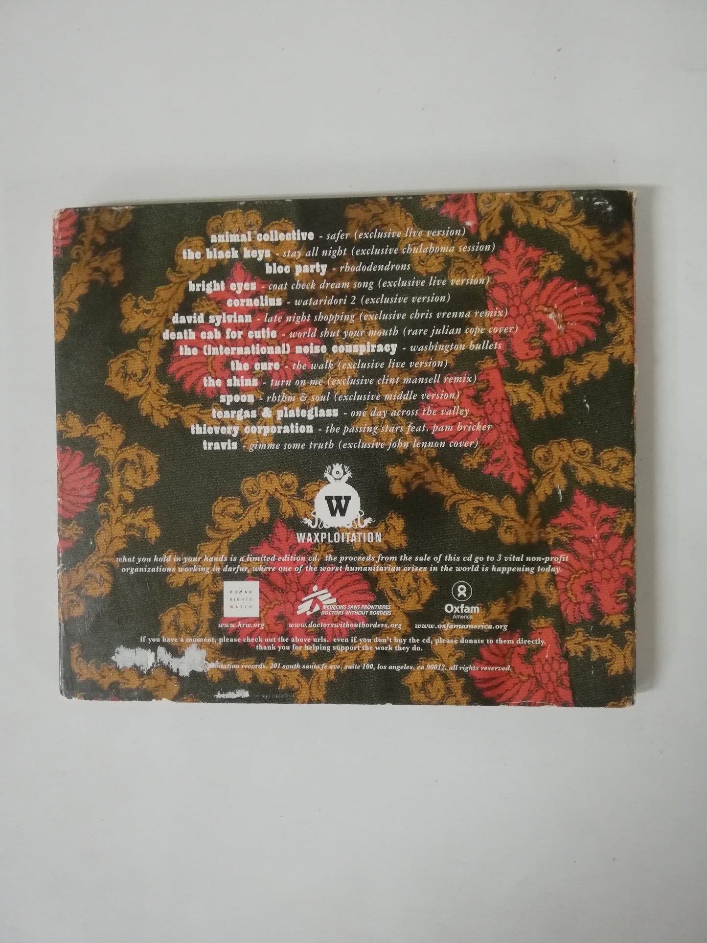 CD CAUSES 1 - ROCK COMPILATION