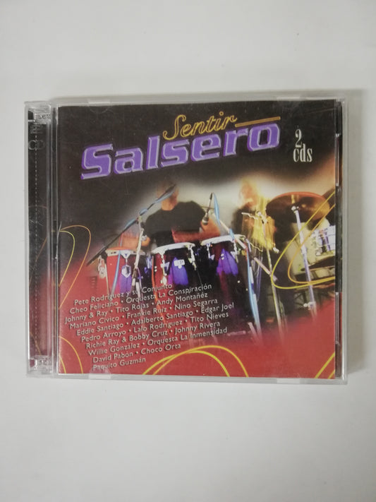 CD SENTIR SALSERO - VARIOS INTÉRPRETES - CD X 2