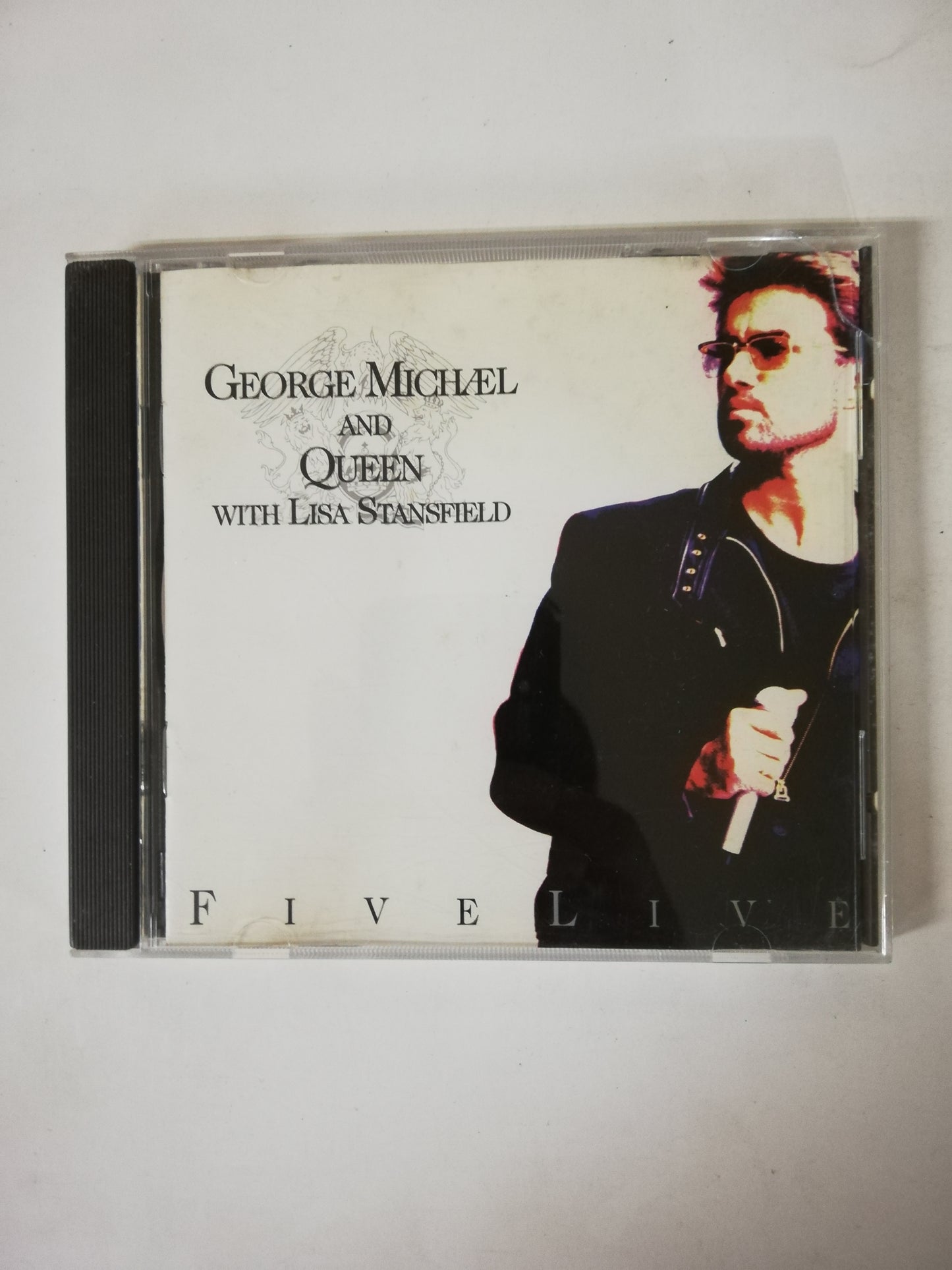 CD GEORGE MICHAEL AND QUEEN WITH LISA STANSFIELD - FIVE LIVE