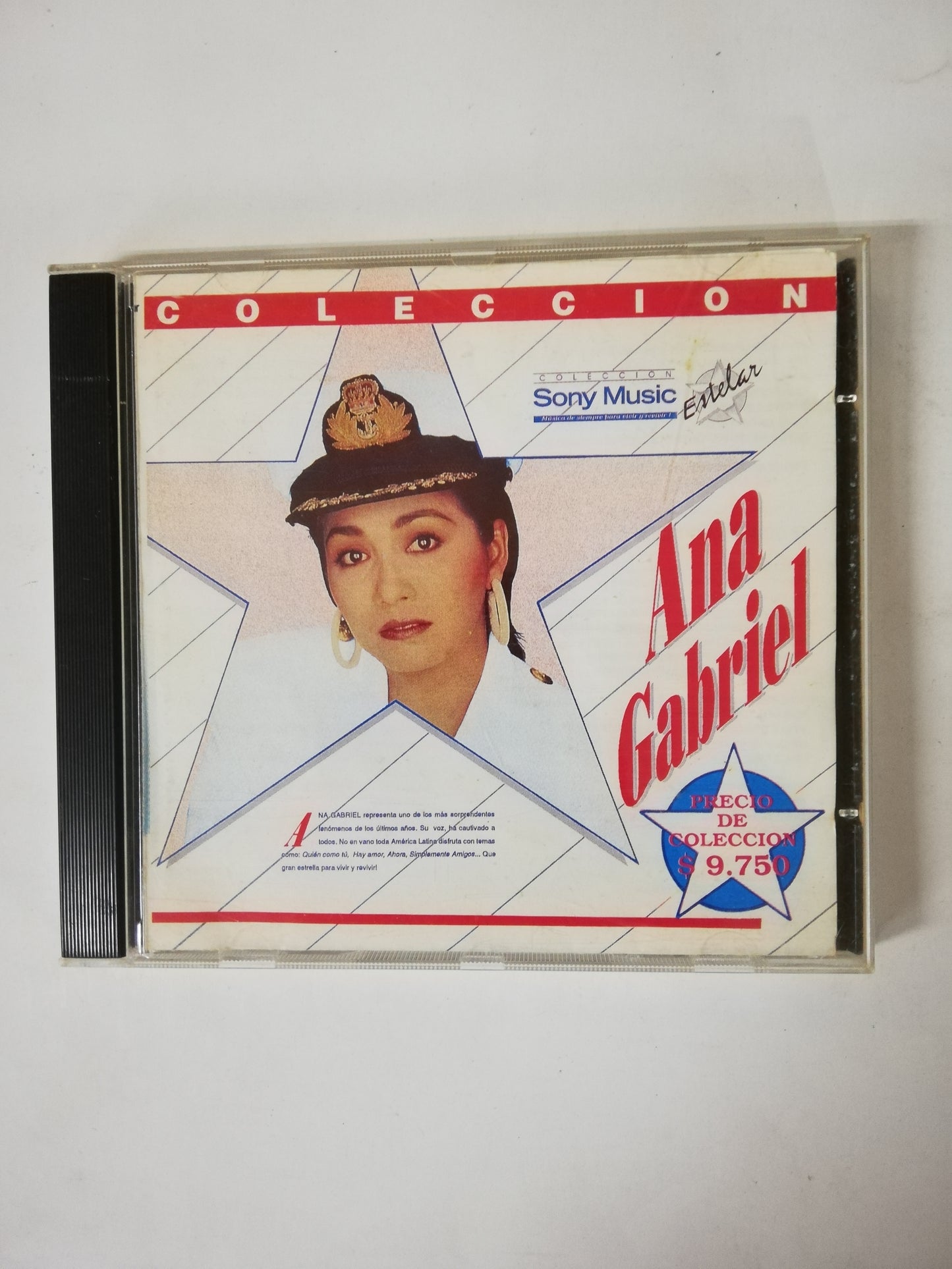 CD ANA GABRIEL - COLECCIÓN SONY MUSIC ESTELAR