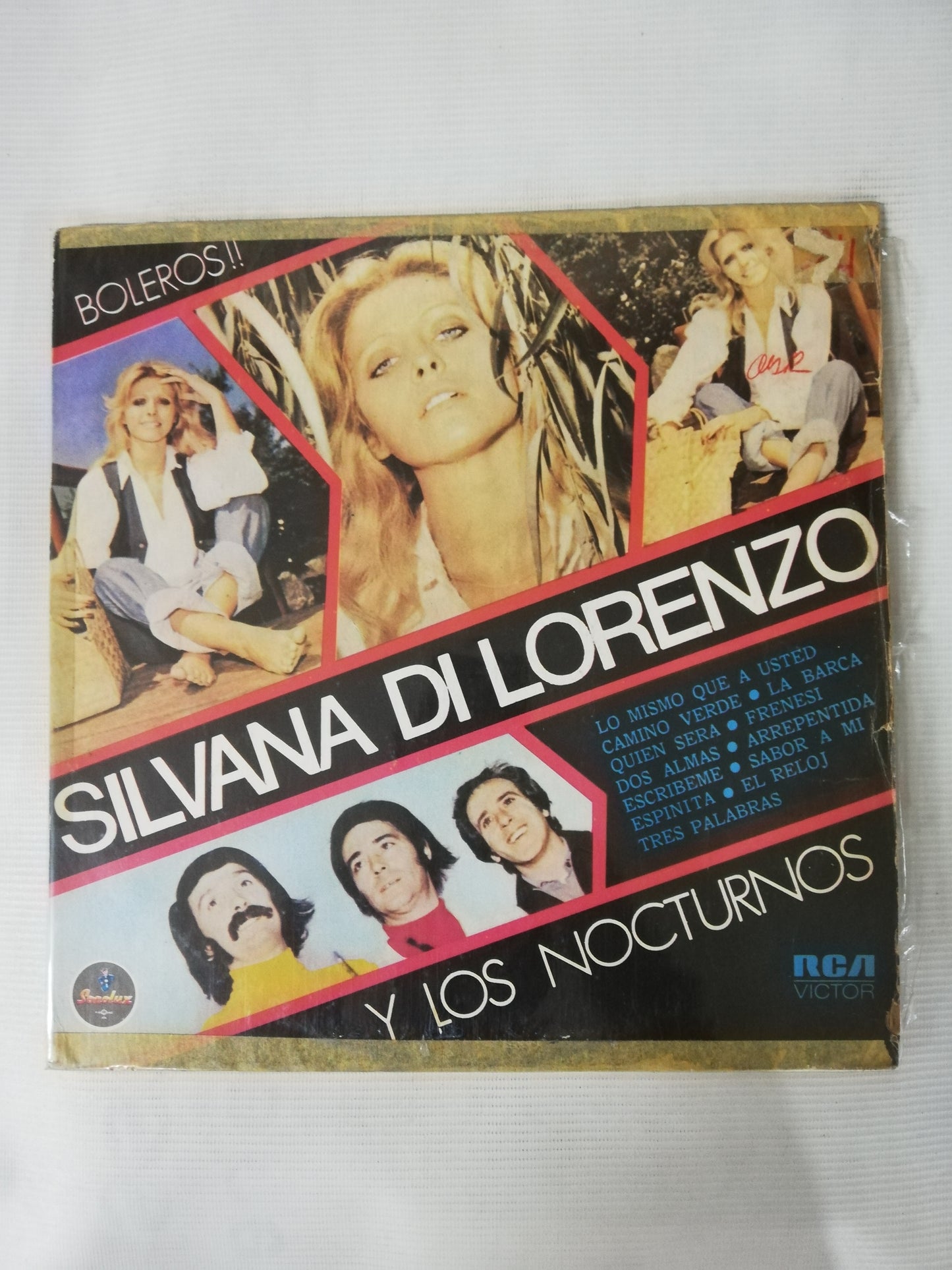 LP SILVANA DI LORENZO Y LOS NOCTURNOS - BOLEROS!!