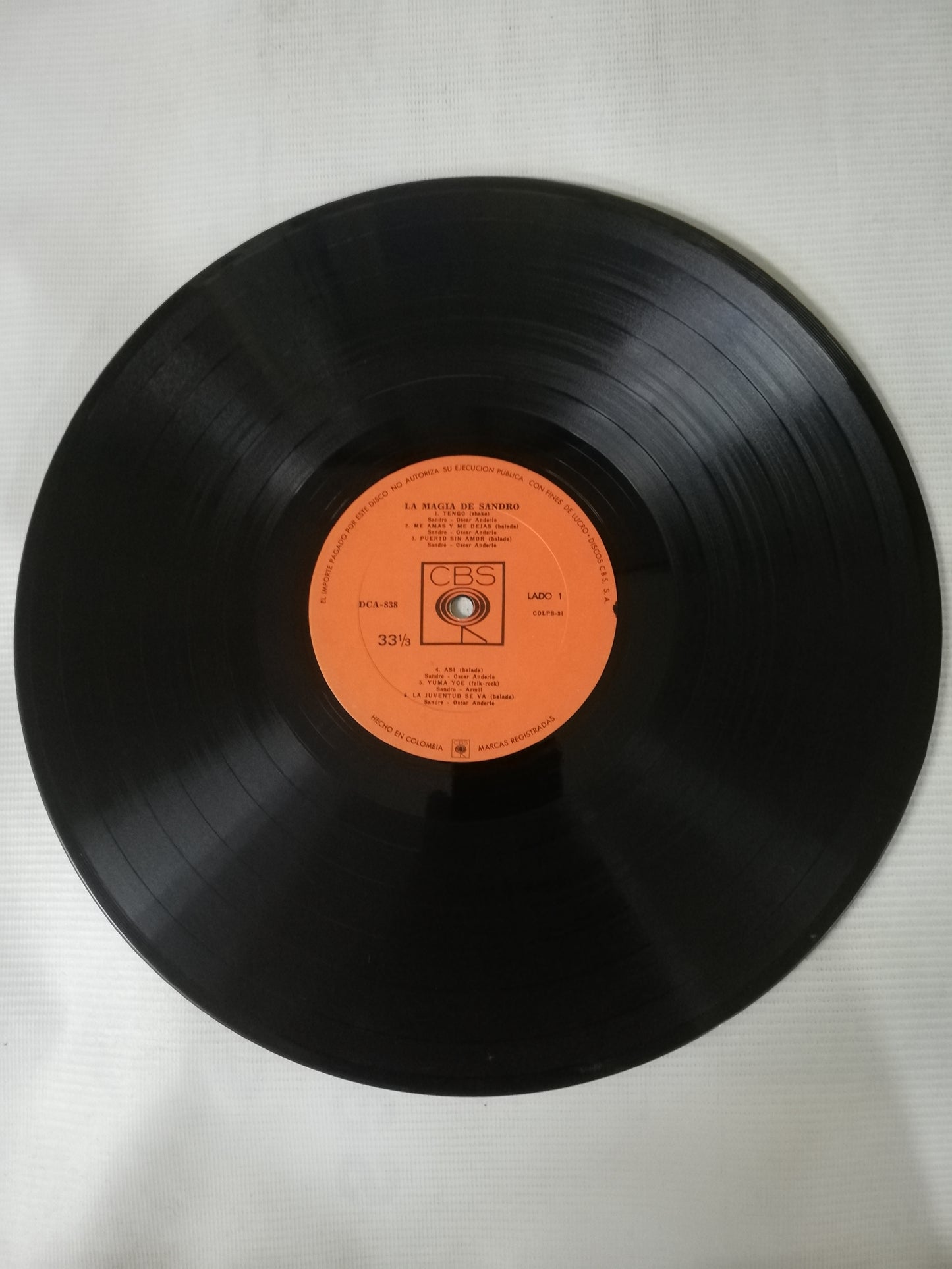 LP SANDRO - LA MAGIA DE SANDRO