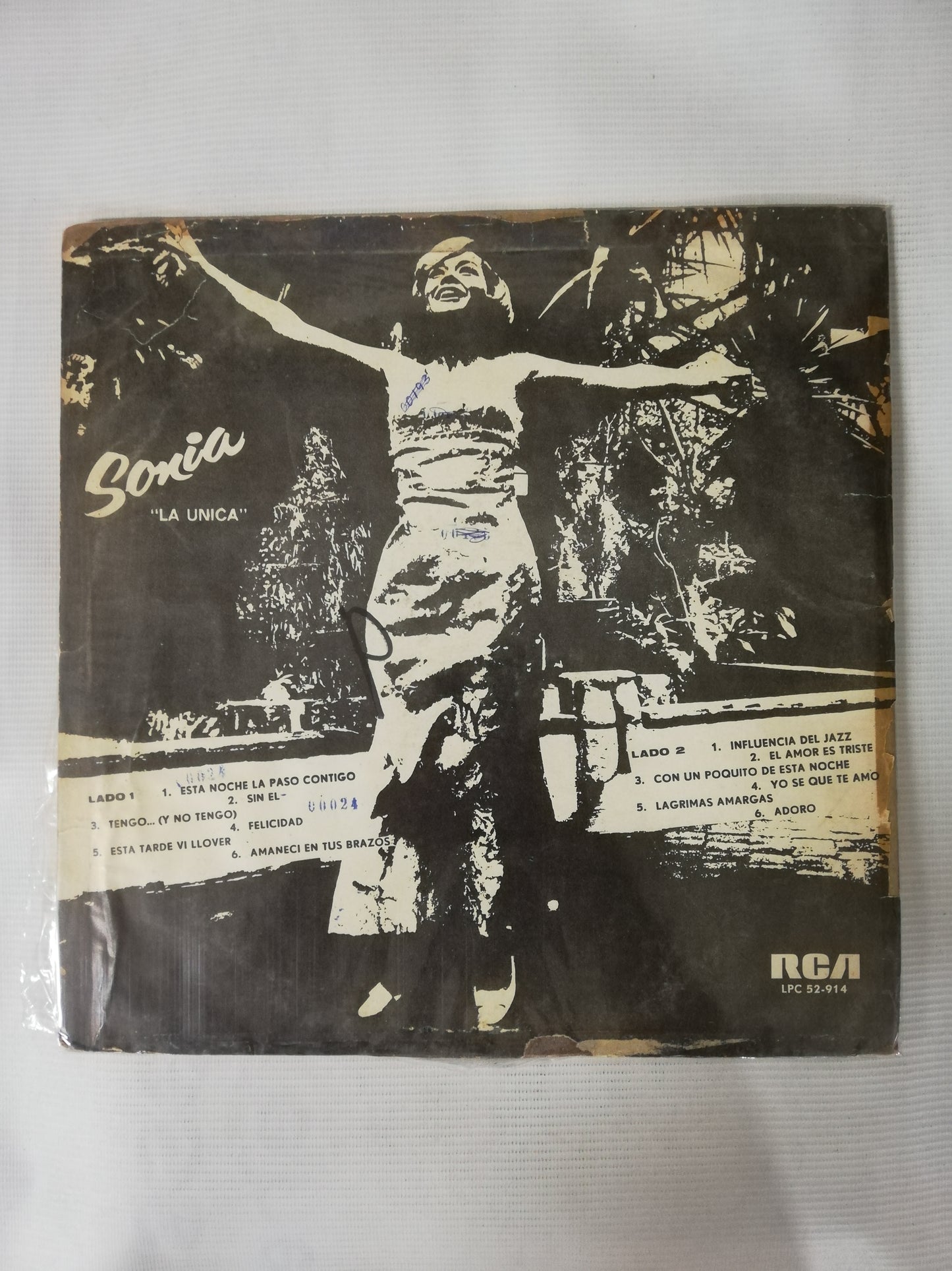 LP SONIA "LA ÚNICA" - ESTAFA DE AMOR