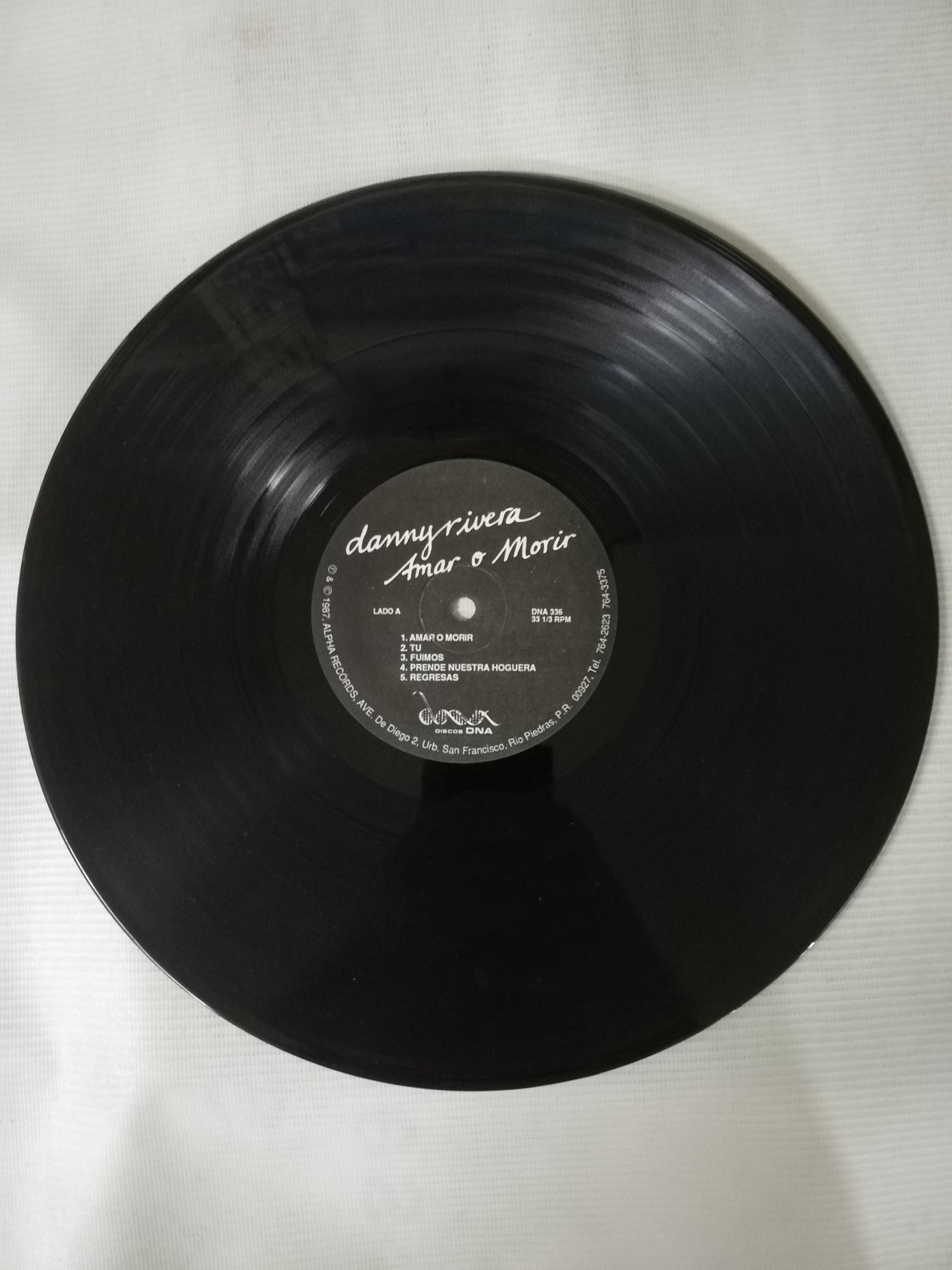 LP DANNY RIVERA - AMAR O MORIR