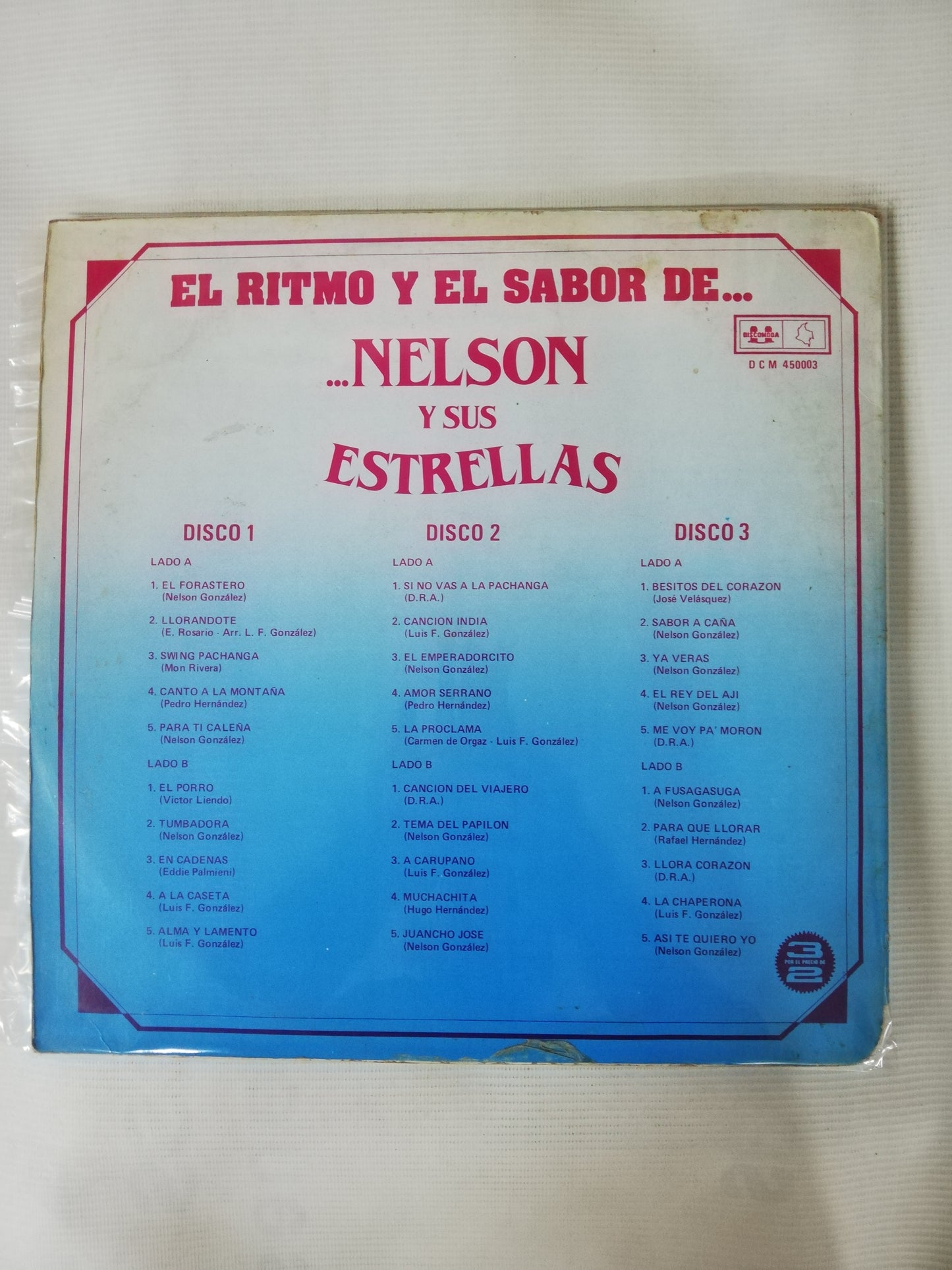 LP NELSON Y SUS ESTRELLAS - EL RITMO Y EL SABOR DE NELSON Y SUS ESTRELLAS VOL. 1