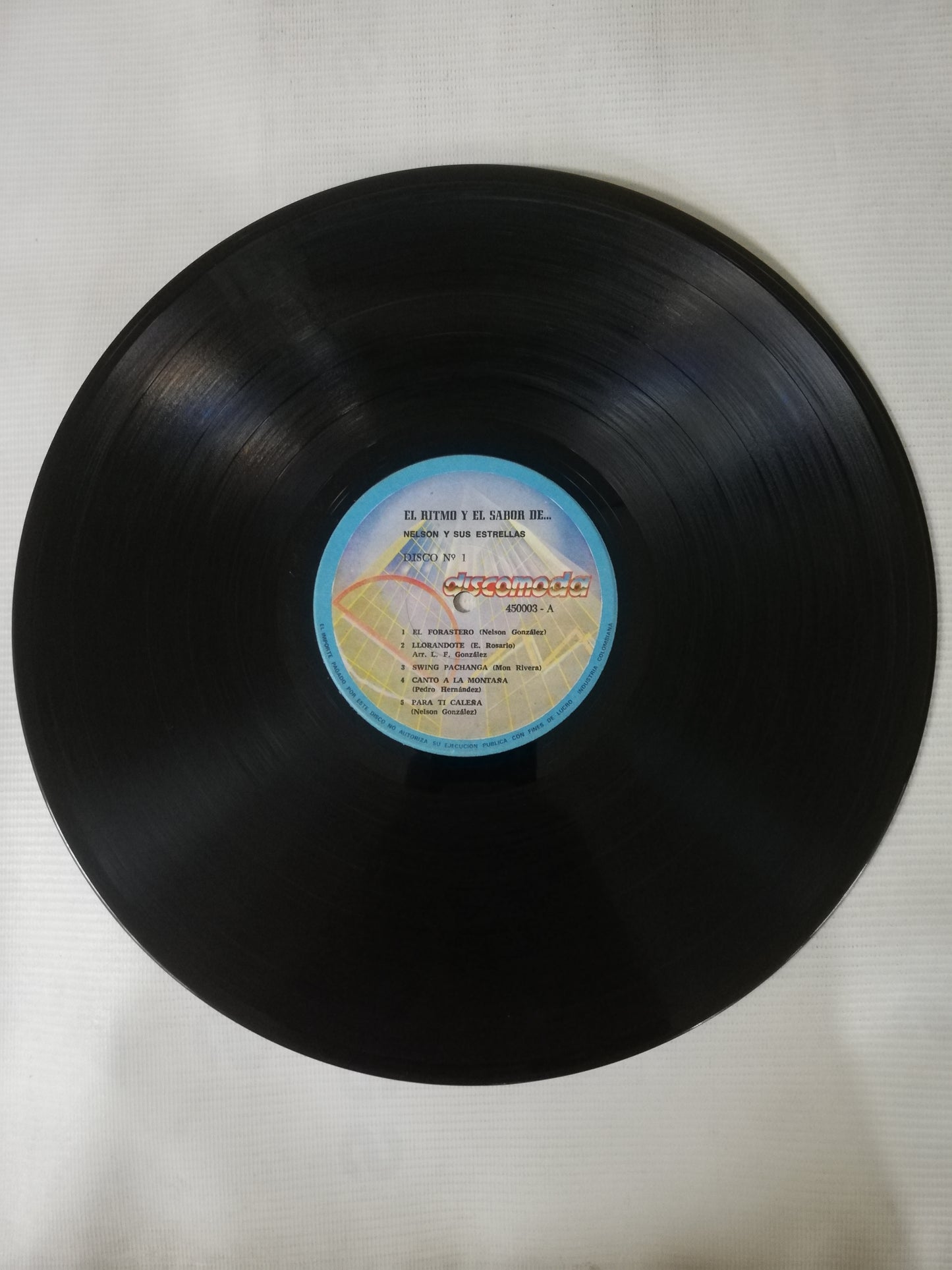 LP NELSON Y SUS ESTRELLAS - EL RITMO Y EL SABOR DE NELSON Y SUS ESTRELLAS VOL. 1