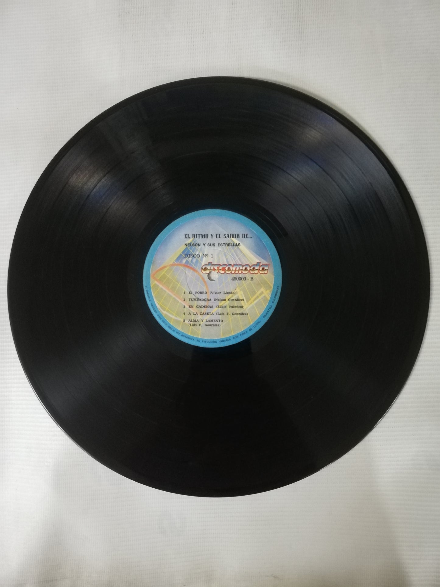 LP NELSON Y SUS ESTRELLAS - EL RITMO Y EL SABOR DE NELSON Y SUS ESTRELLAS VOL. 1