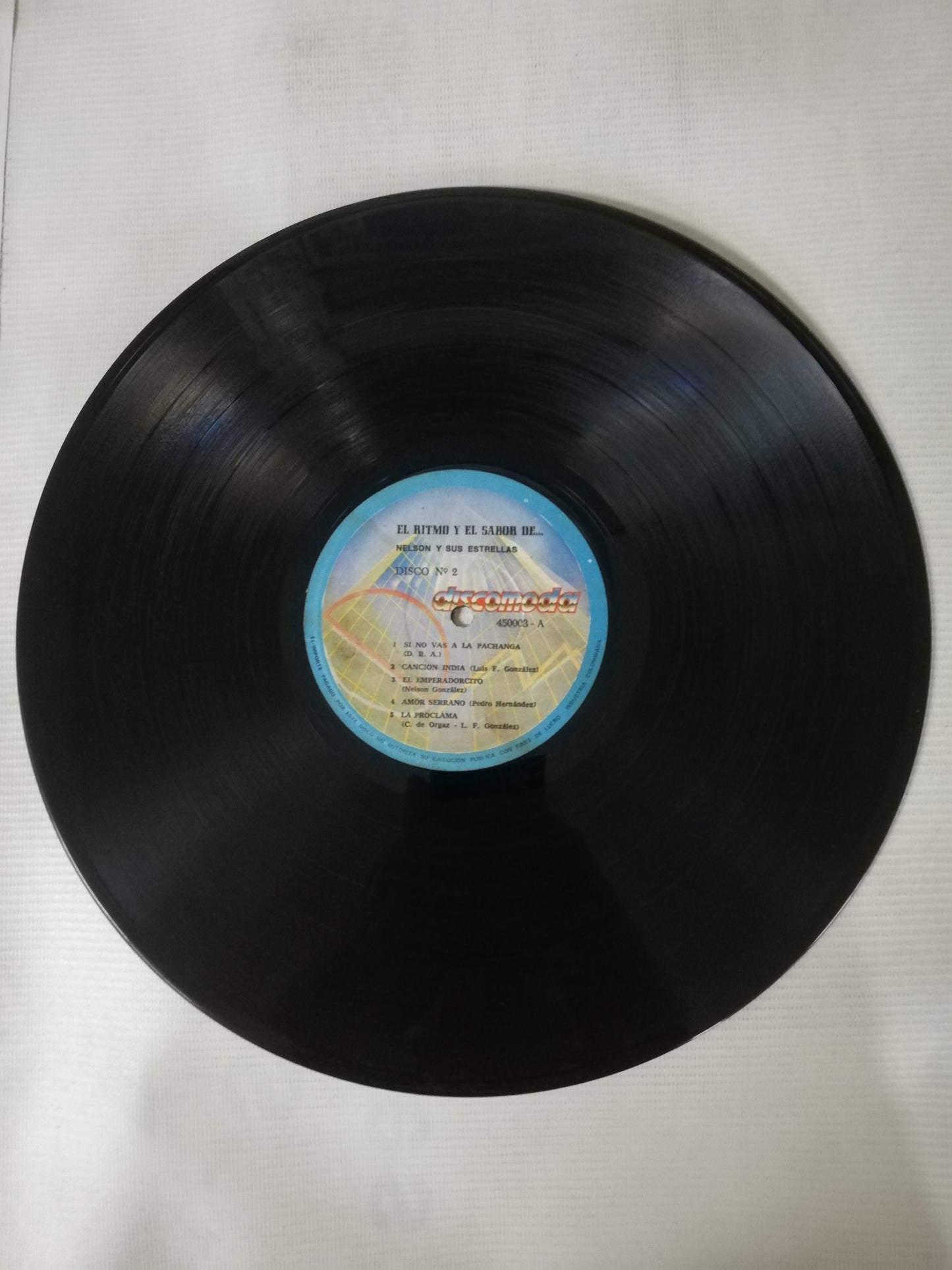 LP NELSON Y SUS ESTRELLAS - EL RITMO Y EL SABOR DE NELSON Y SUS ESTRELLAS VOL. 1
