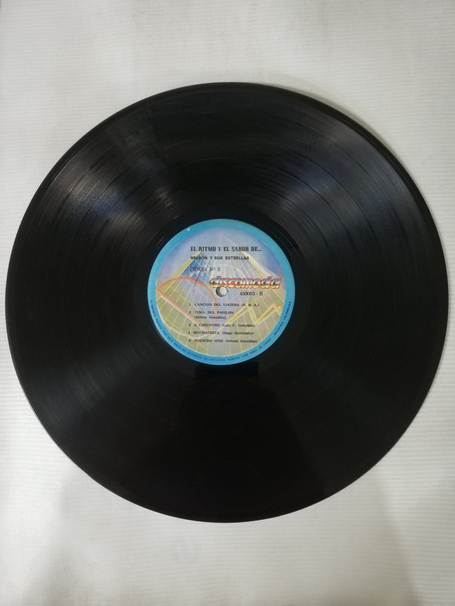 LP NELSON Y SUS ESTRELLAS - EL RITMO Y EL SABOR DE NELSON Y SUS ESTRELLAS VOL. 1