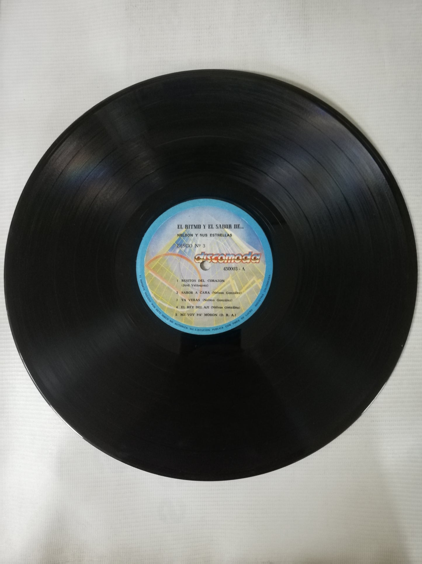 LP NELSON Y SUS ESTRELLAS - EL RITMO Y EL SABOR DE NELSON Y SUS ESTRELLAS VOL. 1