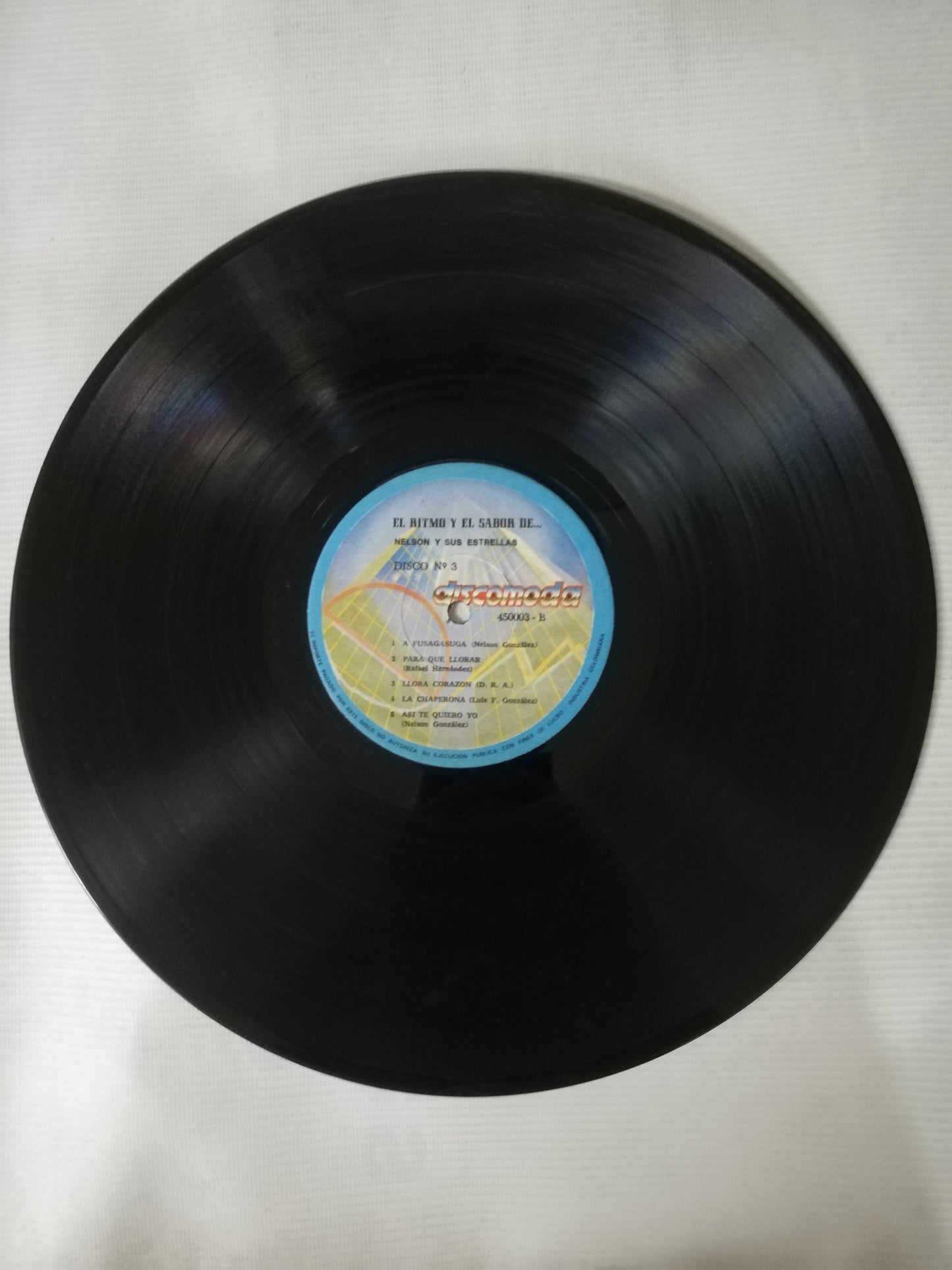 LP NELSON Y SUS ESTRELLAS - EL RITMO Y EL SABOR DE NELSON Y SUS ESTRELLAS VOL. 1