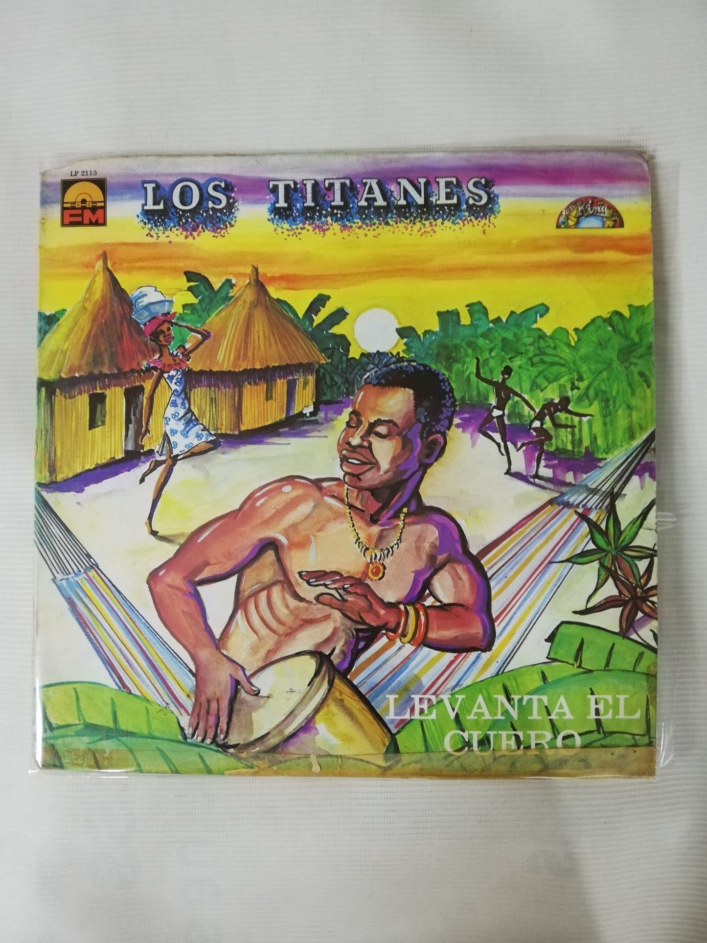 LP LOS TITANES - LEVANTA EL CUERO