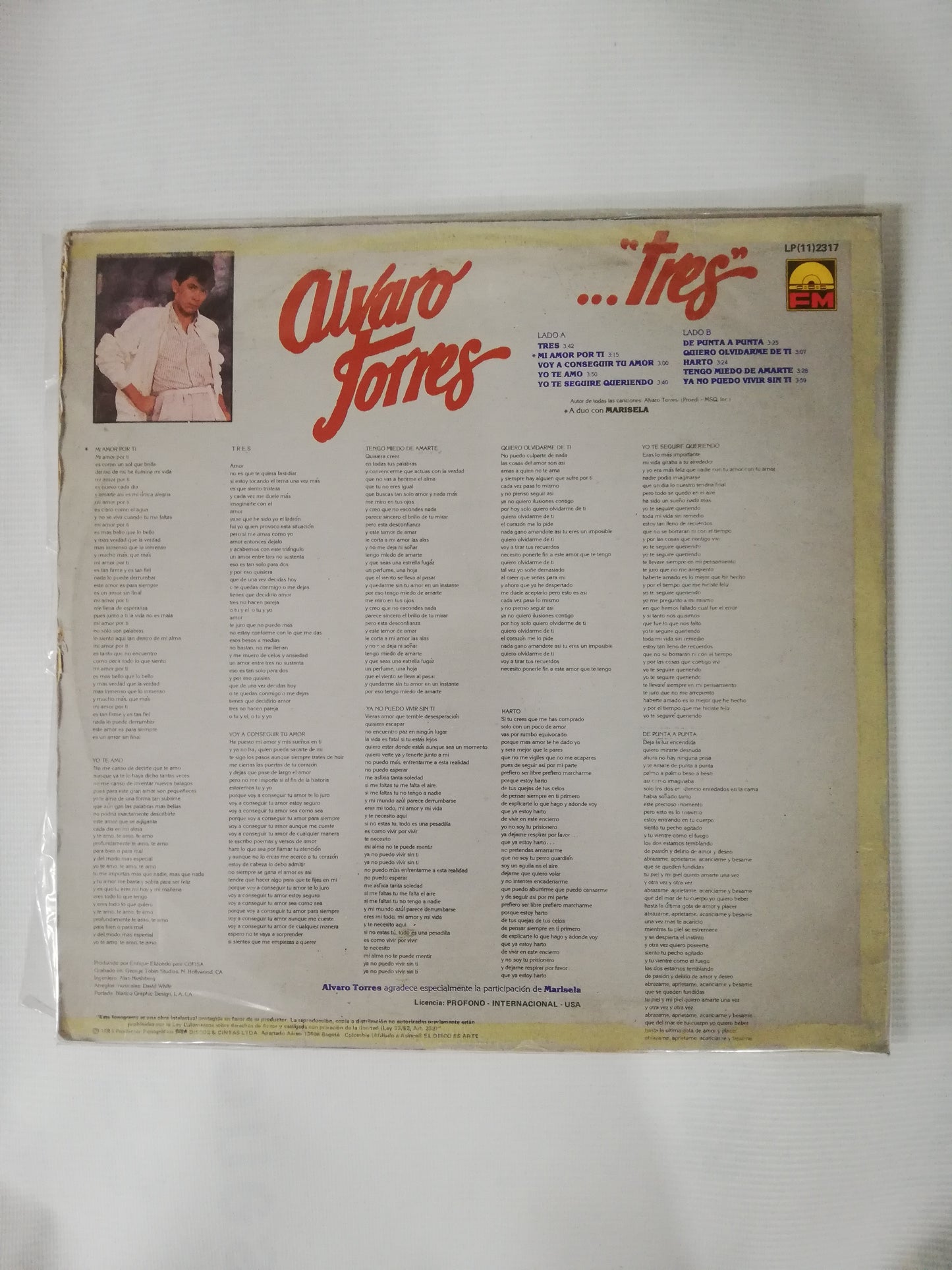 LP ALVARO TORRES - ...TRES