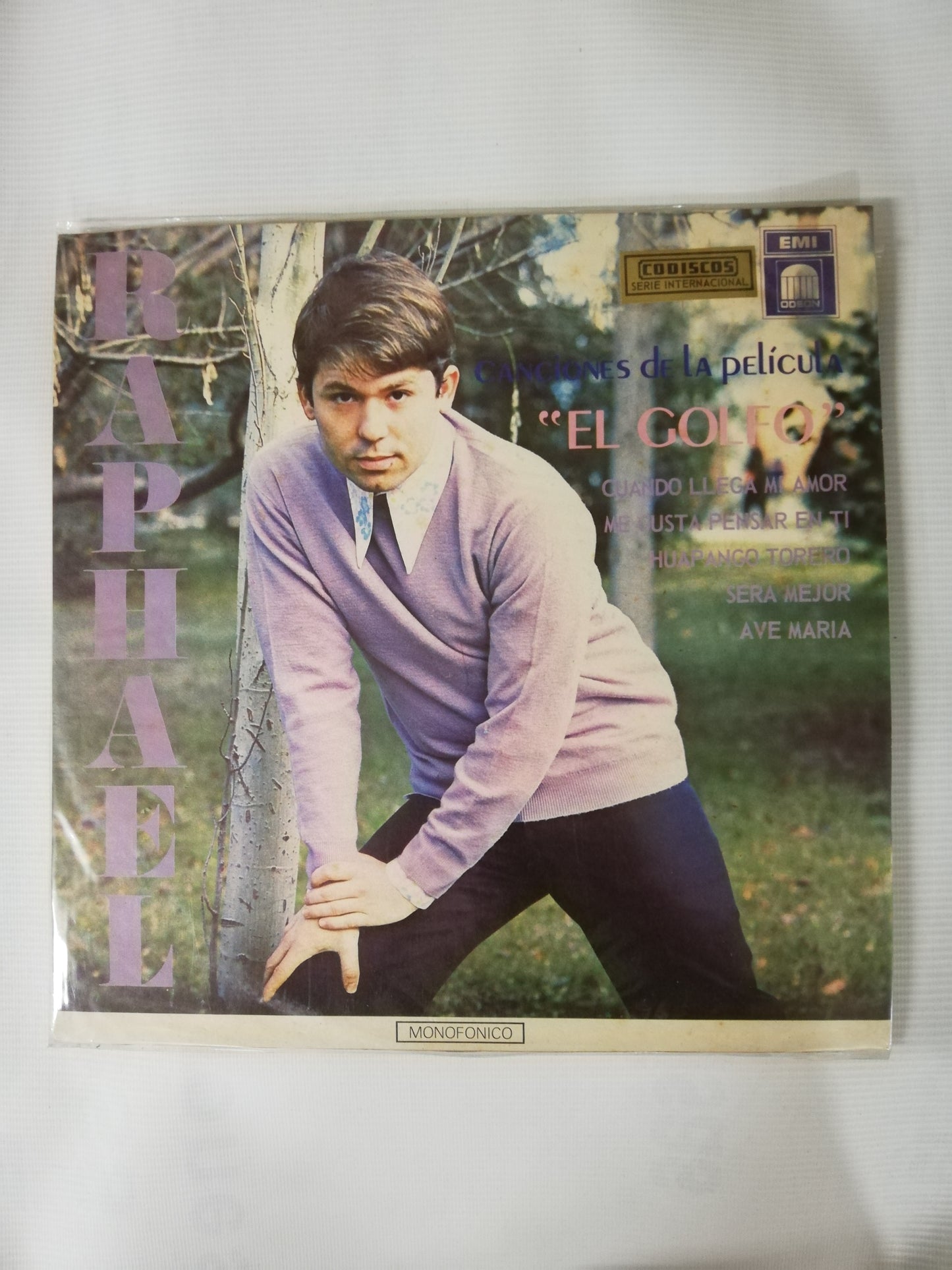 LP RAPHAEL - CANCIONES DE LA PELICULA "EL GOLFO"