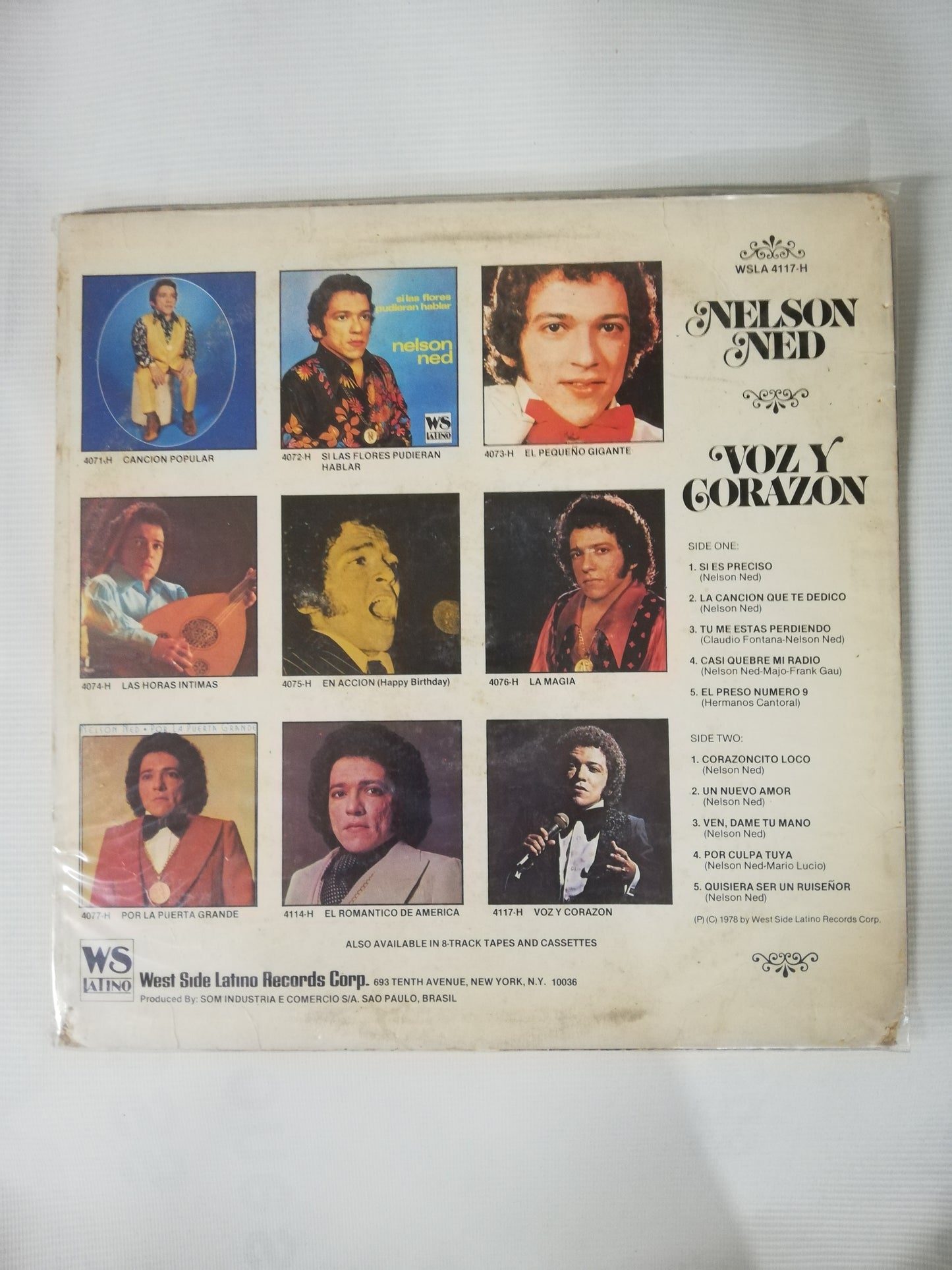 LP NELSON NED - VOZ Y CORAZÓN