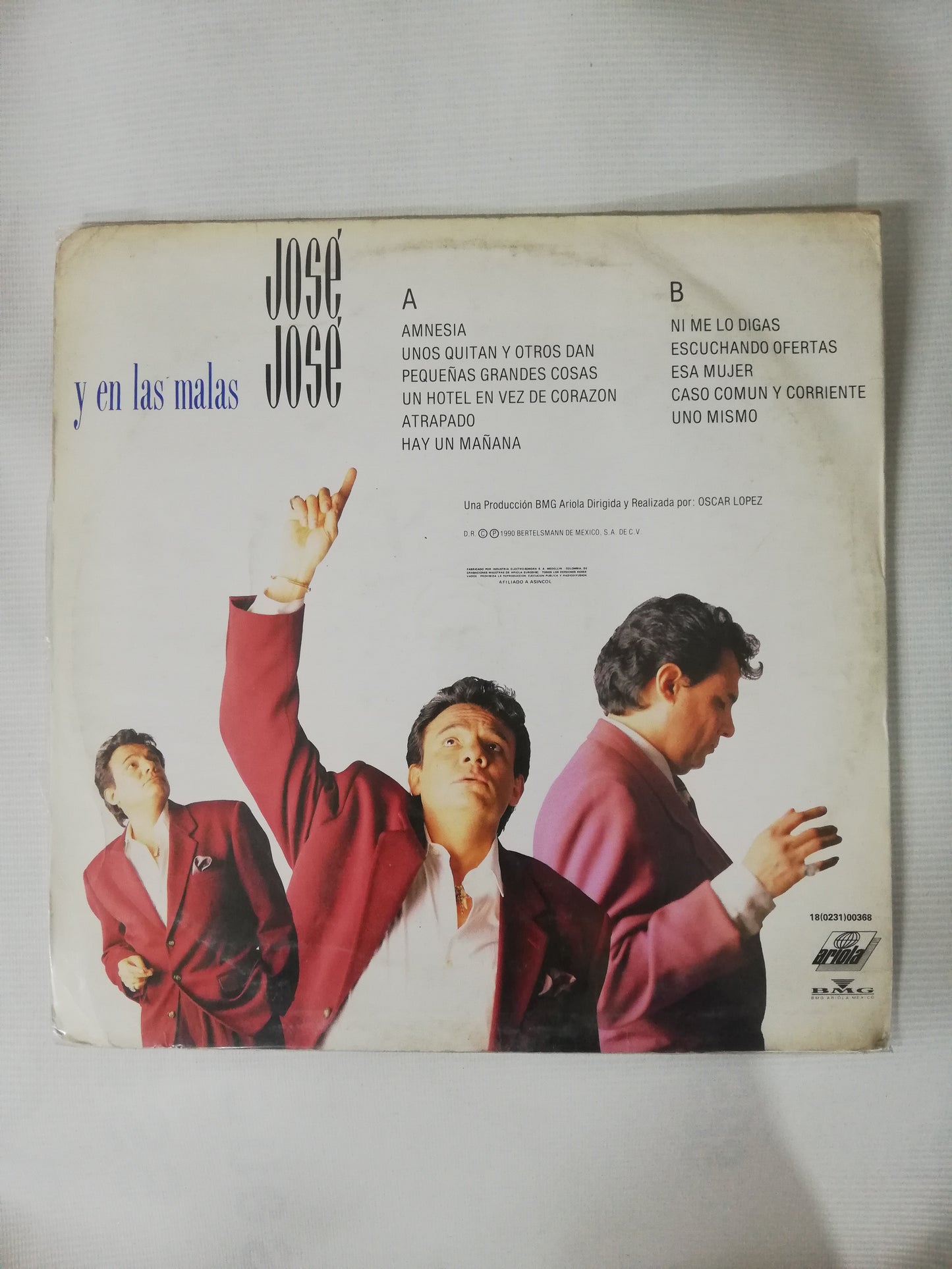 LP JOSÉ JOSÉ - EN LAS BUENAS...Y EN LAS MALAS