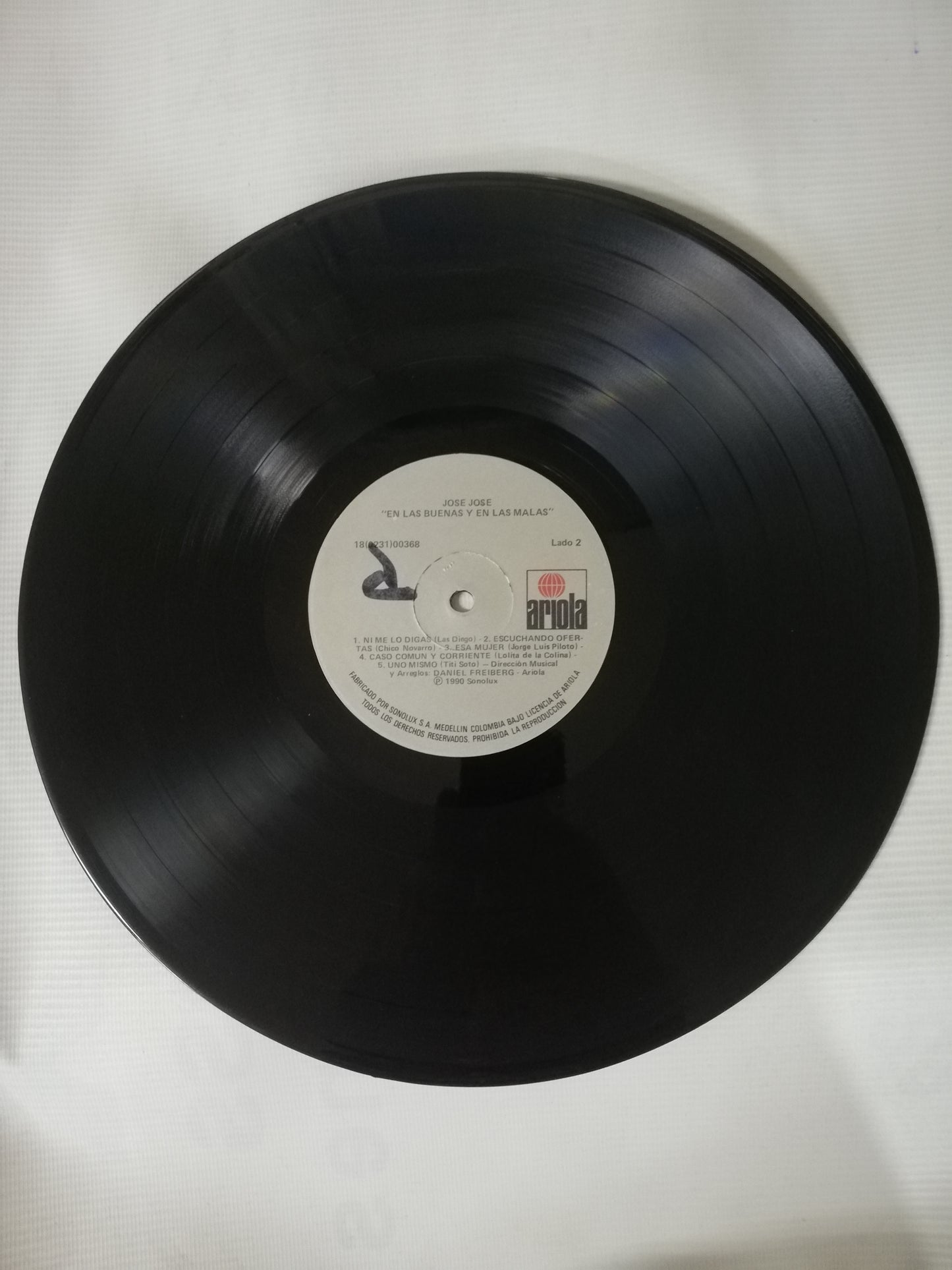 LP JOSÉ JOSÉ - EN LAS BUENAS...Y EN LAS MALAS