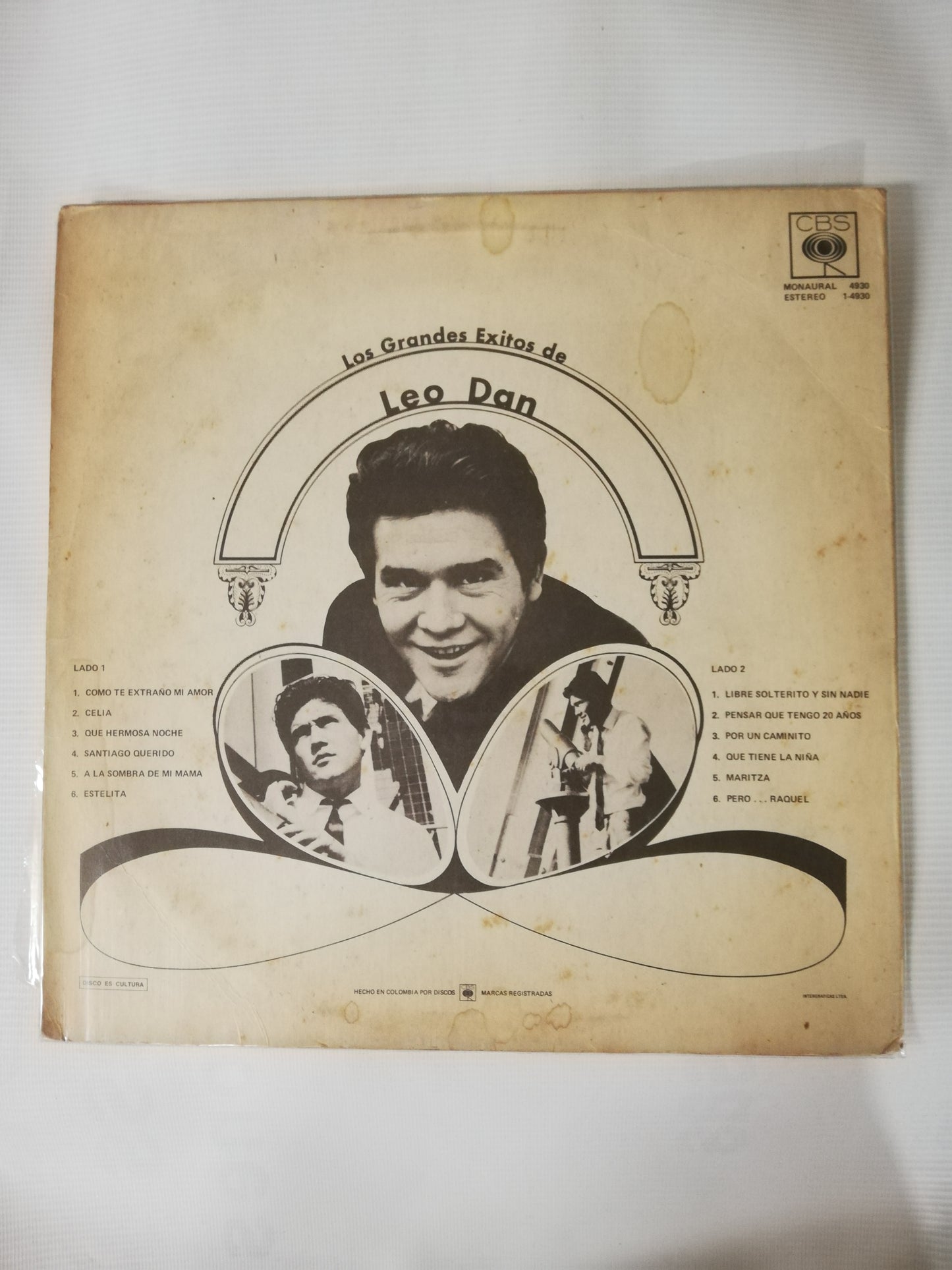 LP LEO DAN - LOS GRANDES EXITOS DE LEO DAN
