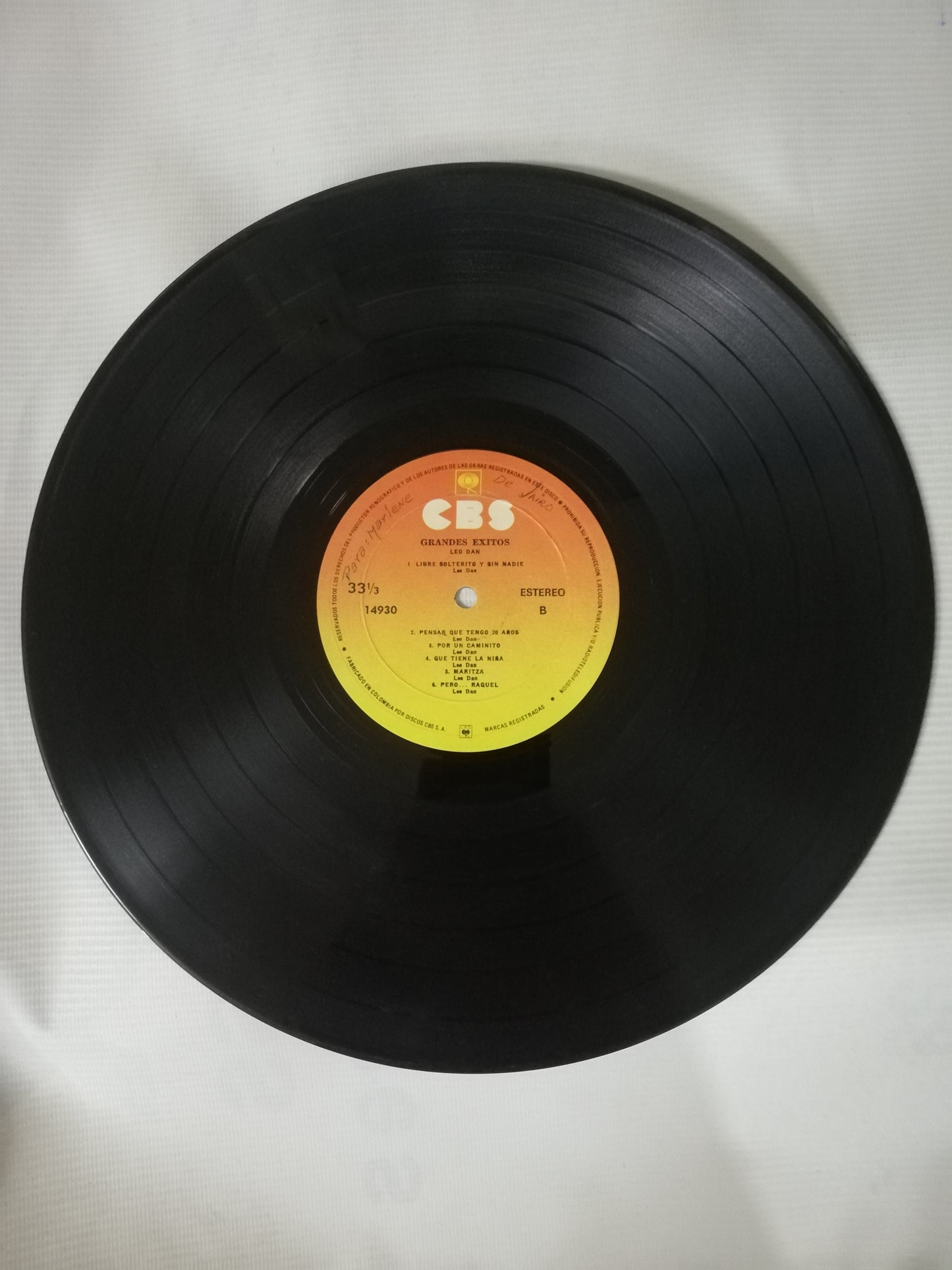LP LEO DAN - LOS GRANDES EXITOS DE LEO DAN