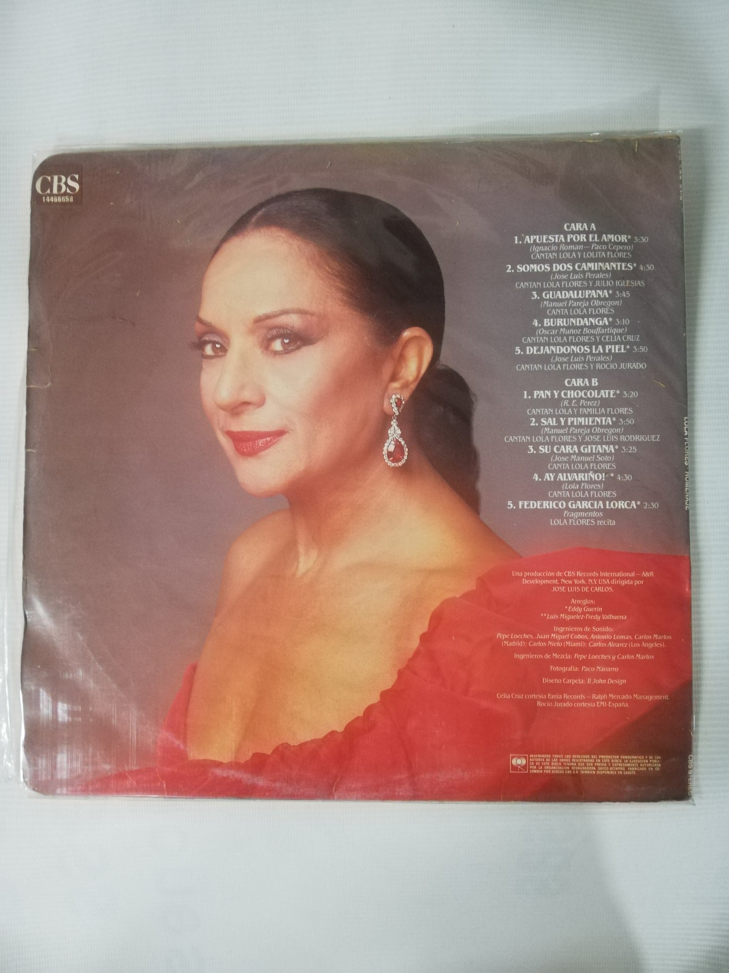 LP LOLA FLORES - HOMENAJE