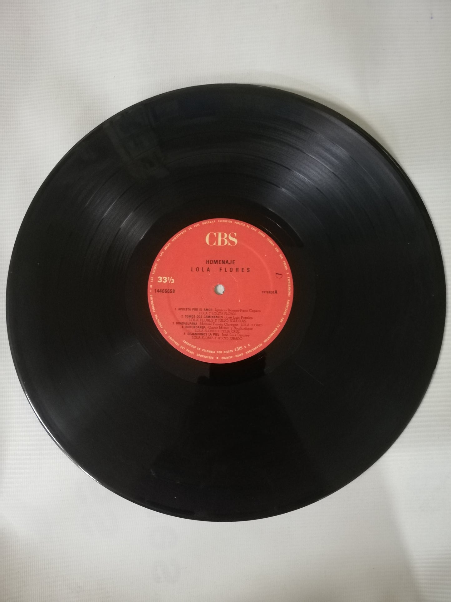 LP LOLA FLORES - HOMENAJE