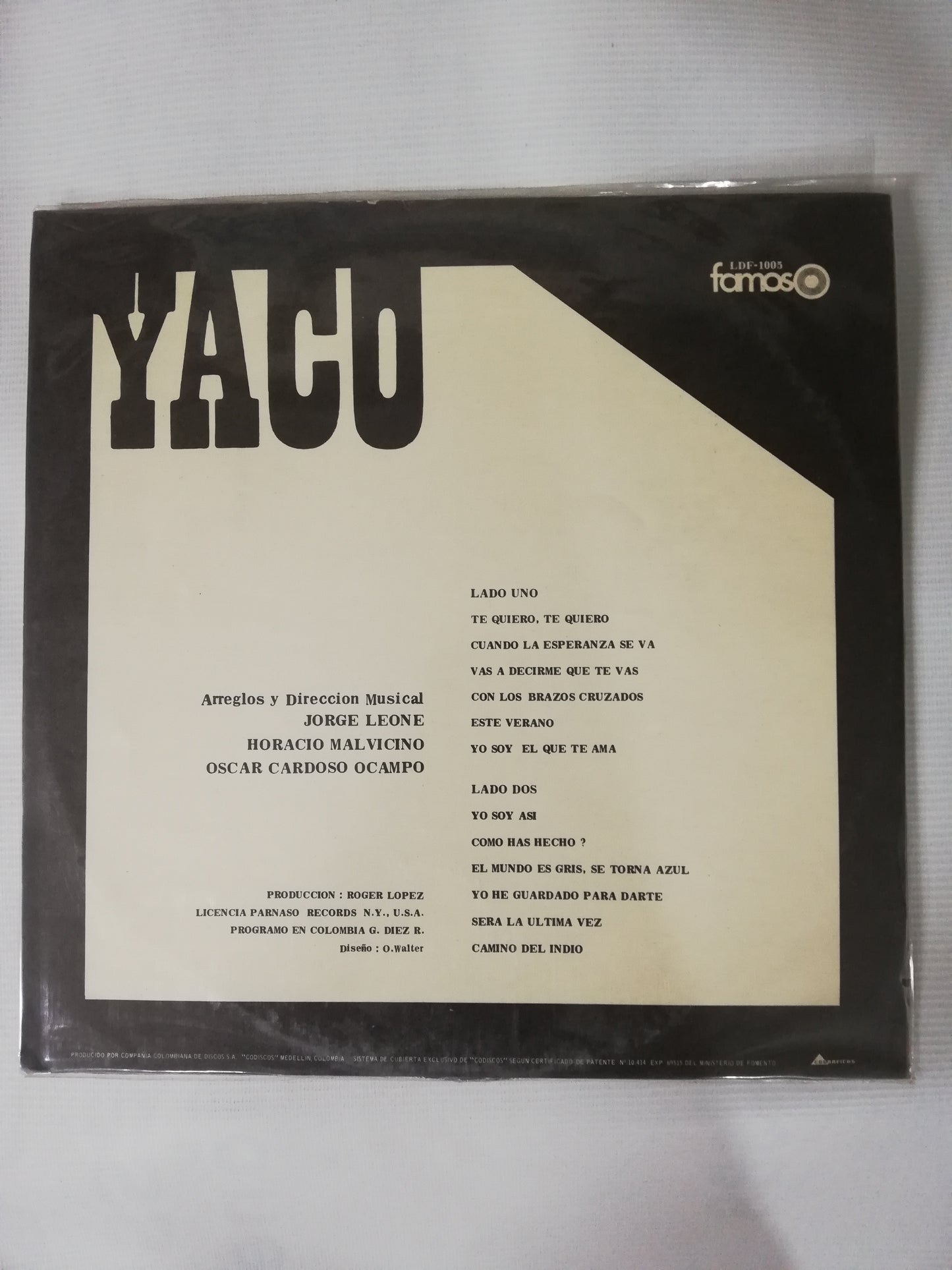LP YACO MONTI - YO SOY ASI