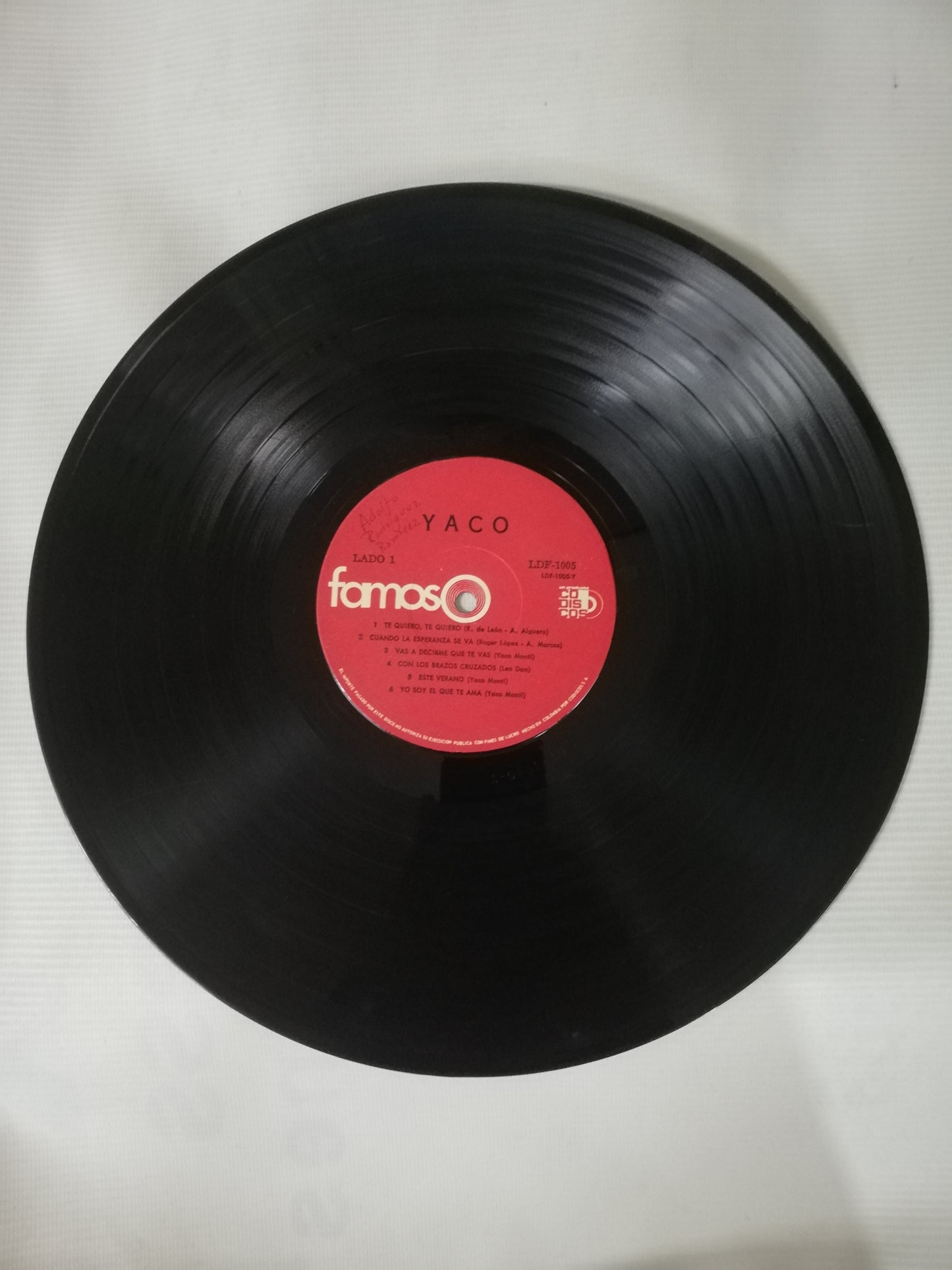 LP YACO MONTI - YO SOY ASI