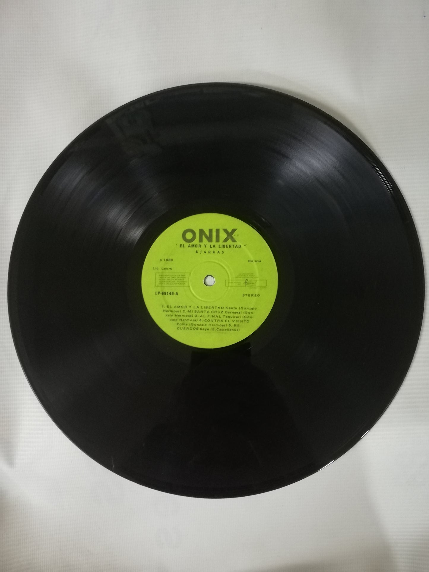 LP KJARKAS - "EL AMOR Y LA LIBERTAD"