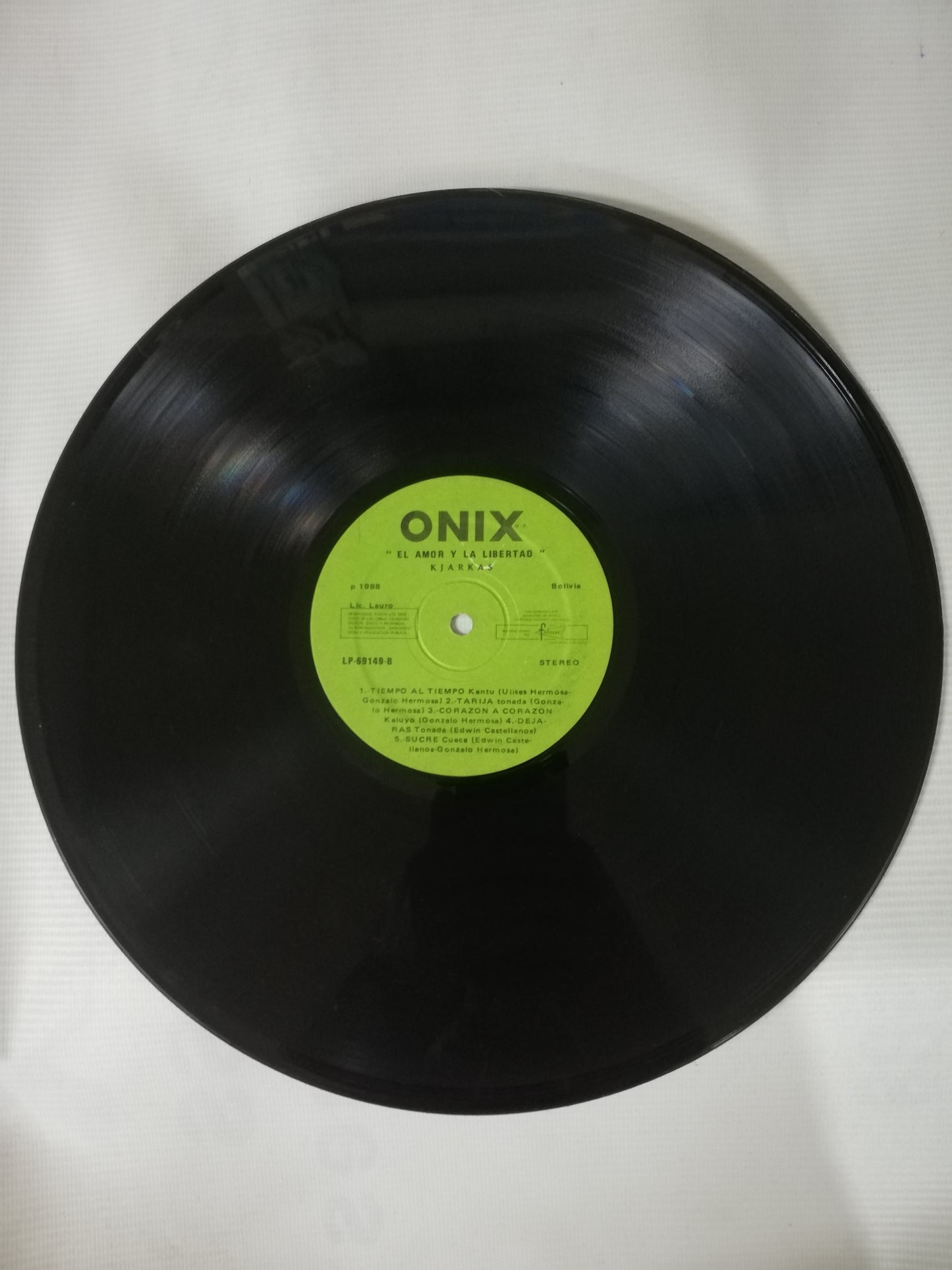 LP KJARKAS - "EL AMOR Y LA LIBERTAD"
