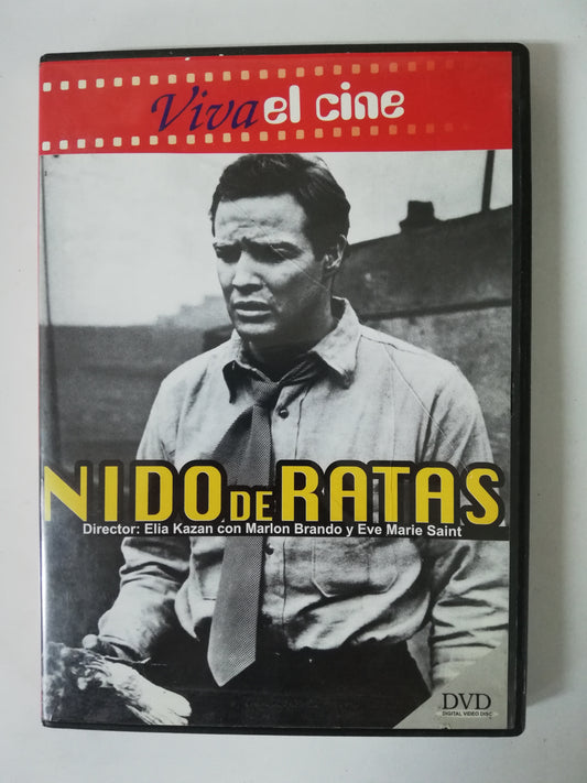 DVD NIDO DE RATAS - MARLON BRANDO